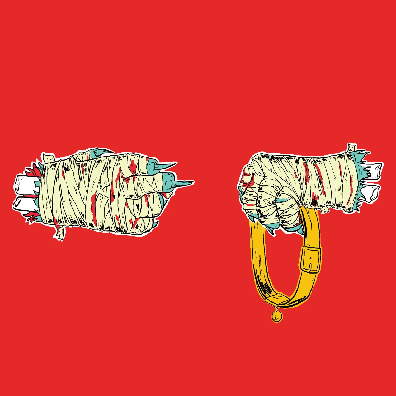 Official album cover art for the release Meow the Jewels by Run the Jewels
