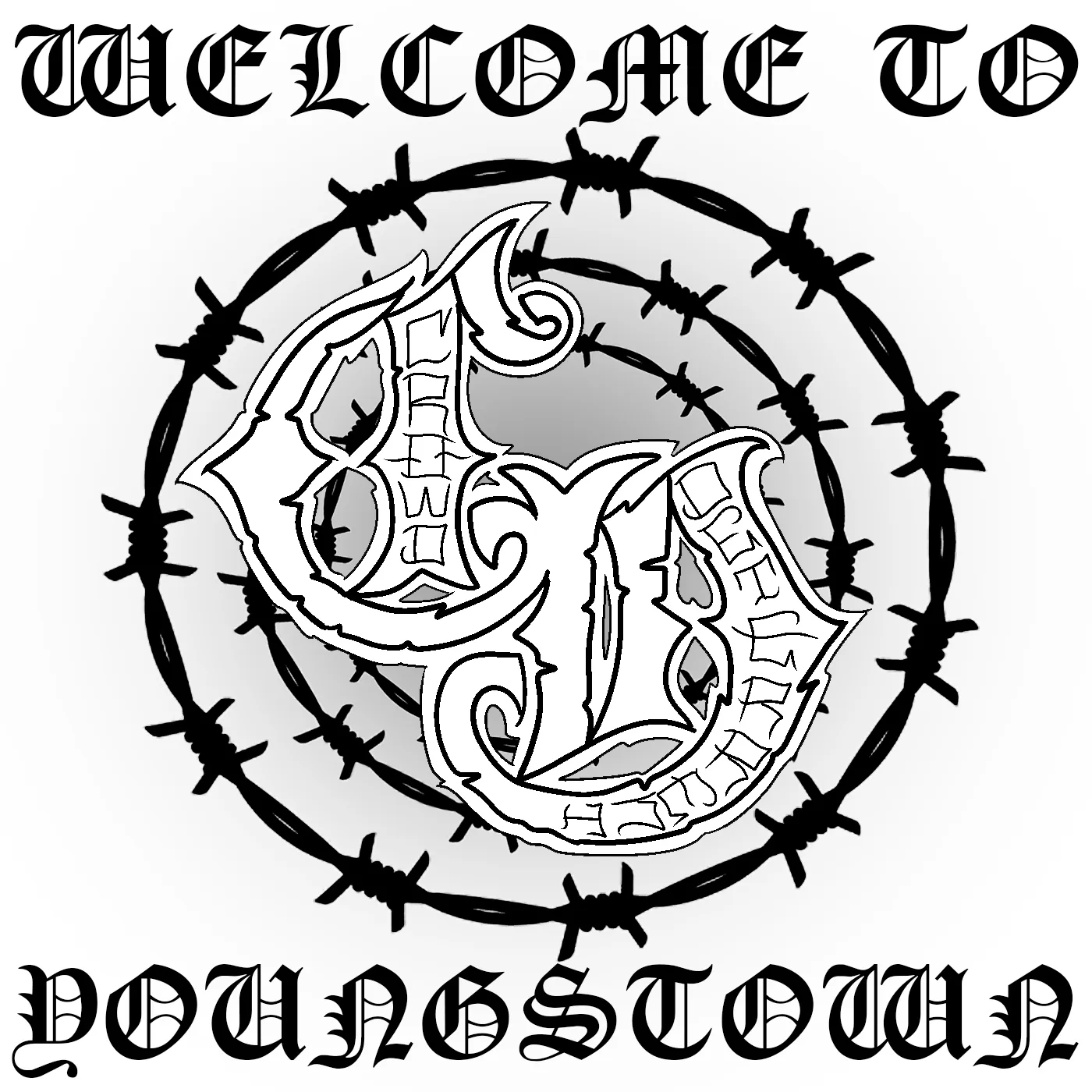 Official album cover art for the release Welcome to Youngstown by Crowd Deterrent
