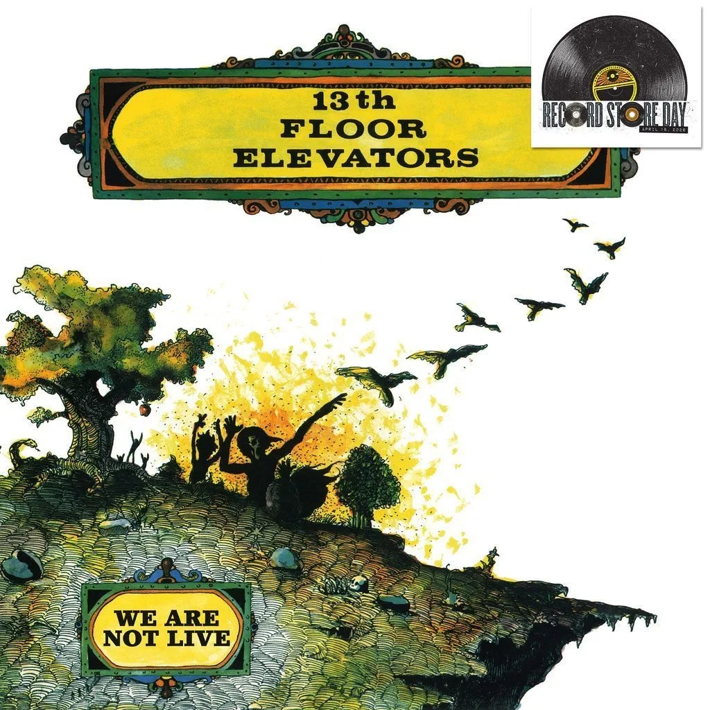 Official album cover artwork for We Are Not Live by 13th Floor Elevators