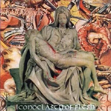 Official album cover art for the release Iconoclasty of Flesh by The Endoparasites
