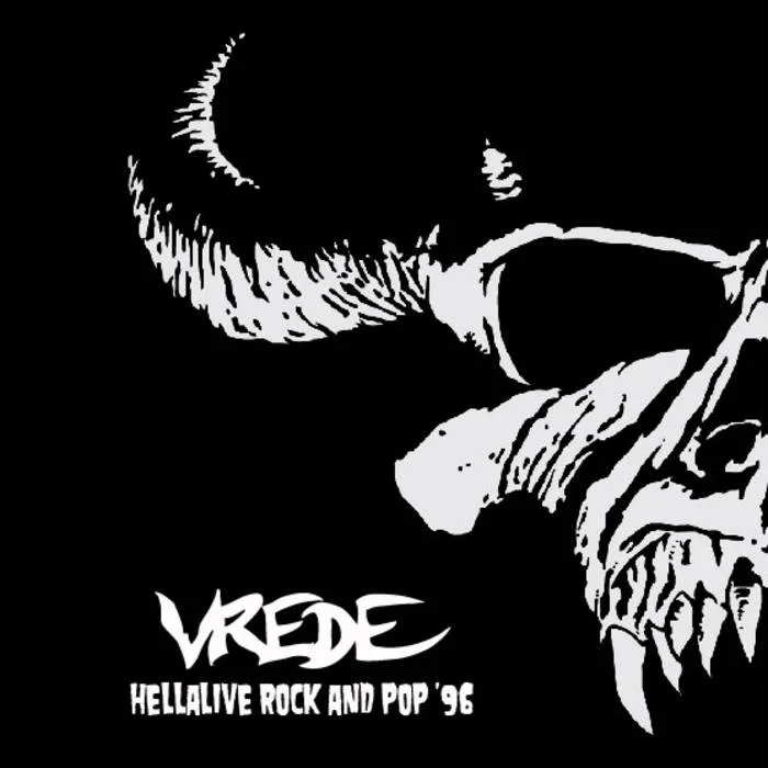 Official album cover art for the release Hellalive '96 by Vrede