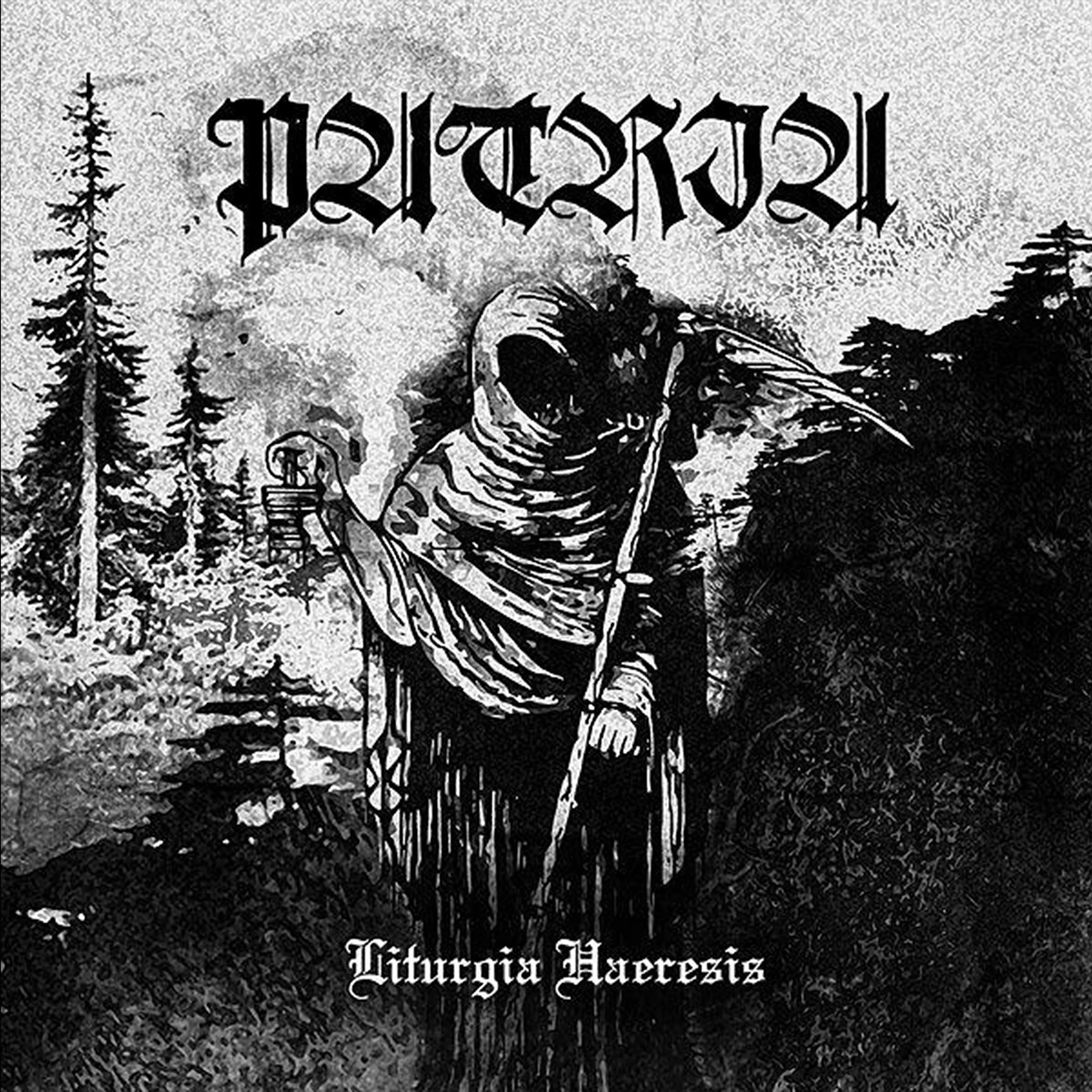 Official album cover art for the release Liturgia haeresis by Patria