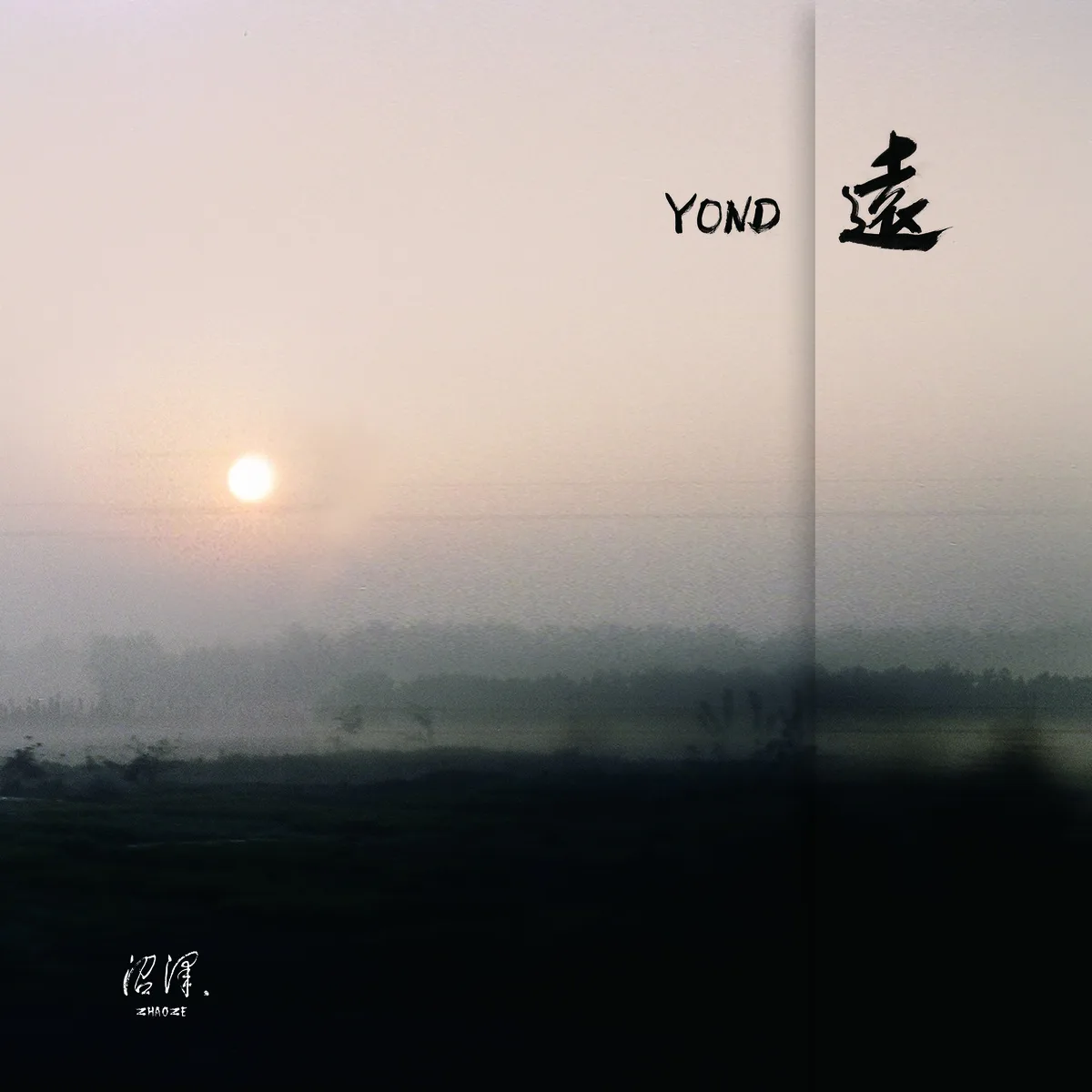 Official album cover art for the release 遠 by 沼泽