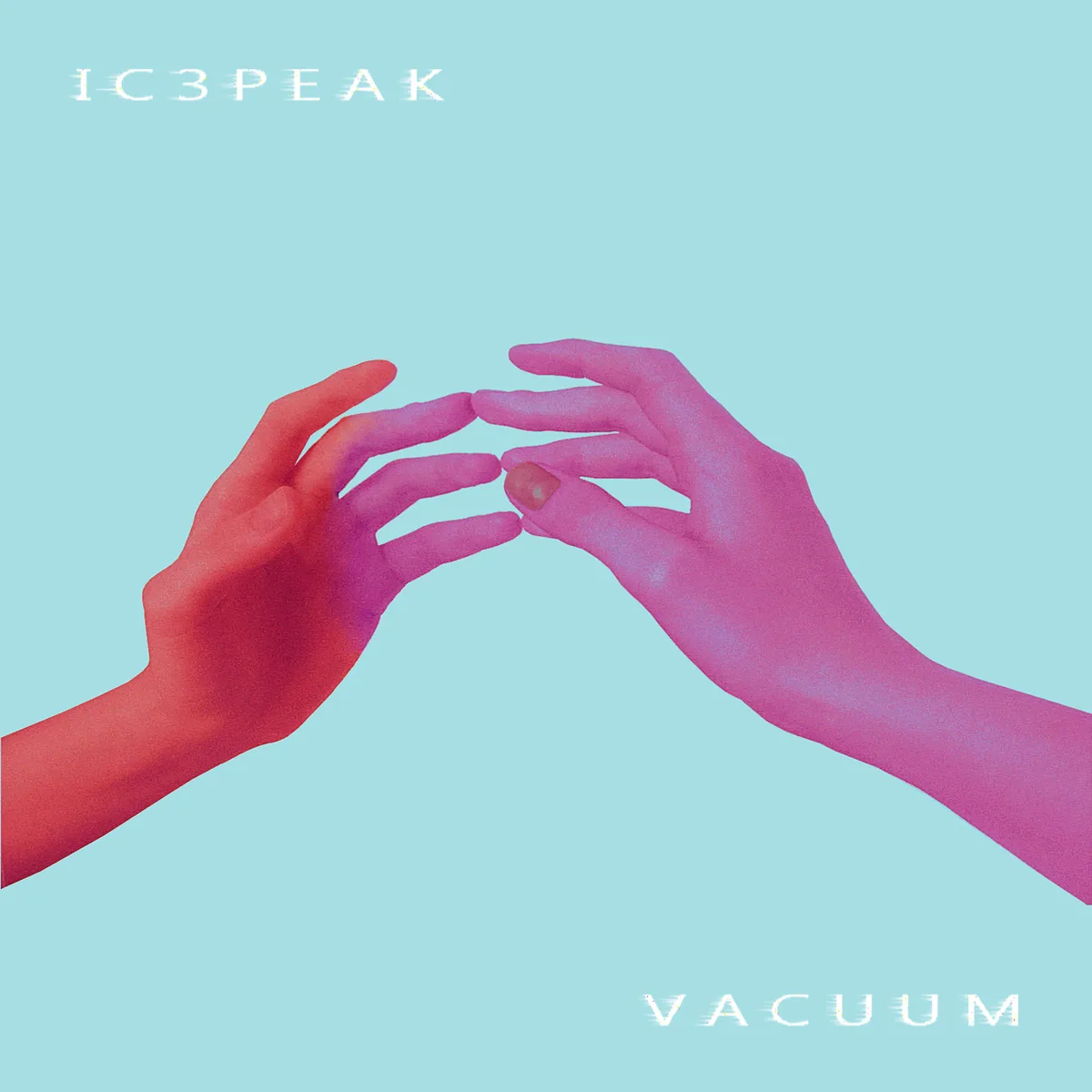 Official album cover art for the release VACUUM by IC3PEAK