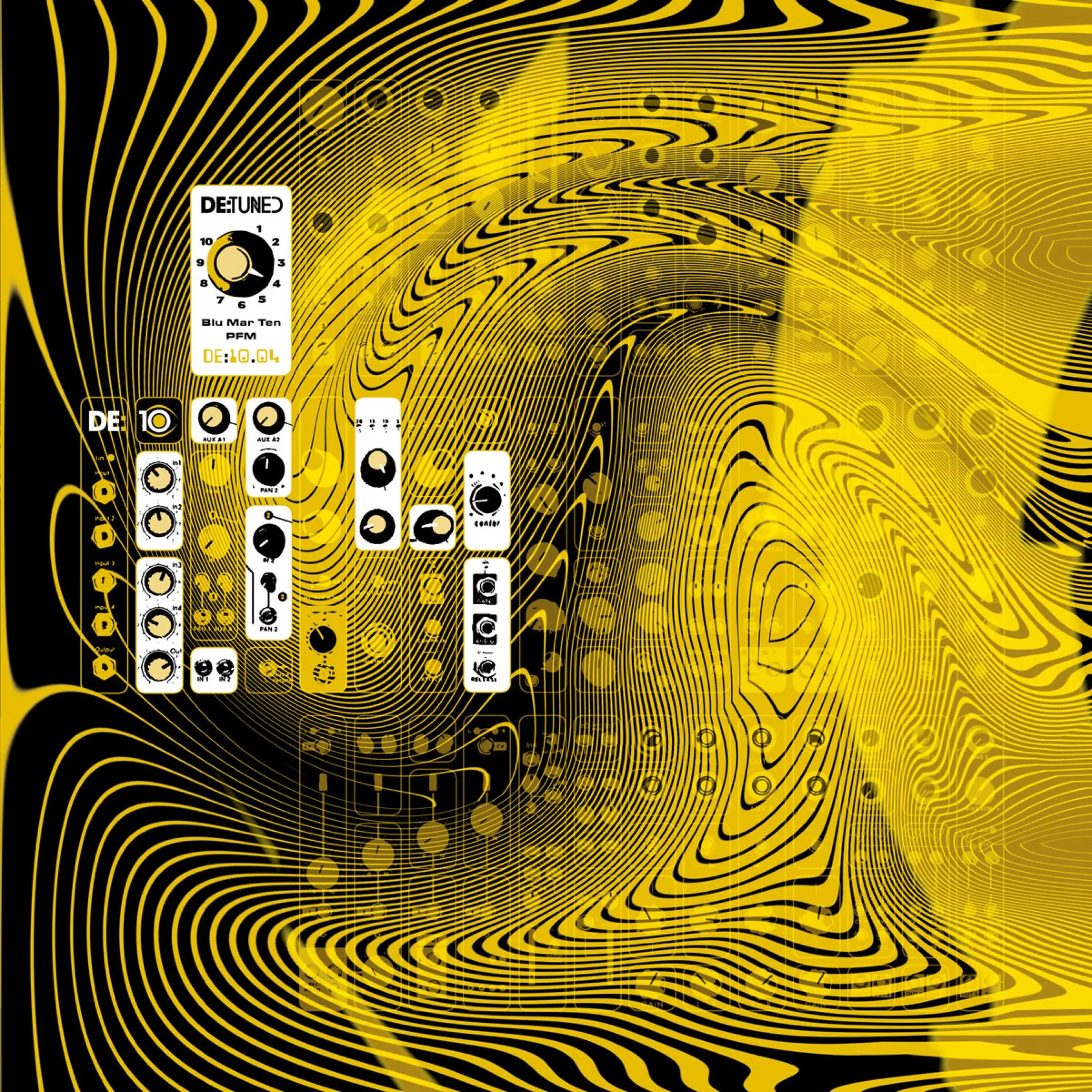 Official album cover art for the release DE:10.04 by PFM