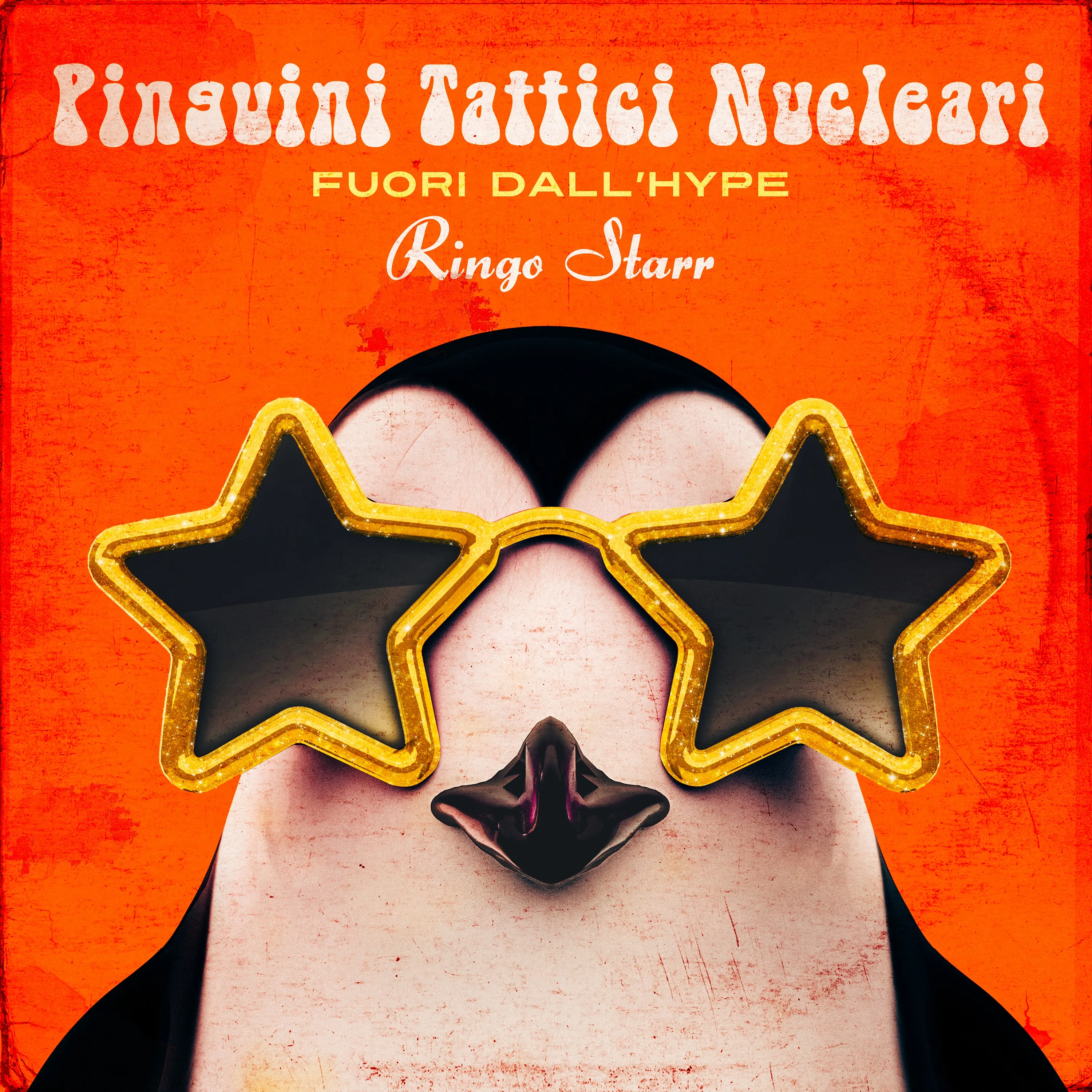 Official album cover art for the release Fuori dall'Hype Ringo Starr by Pinguini Tattici Nucleari