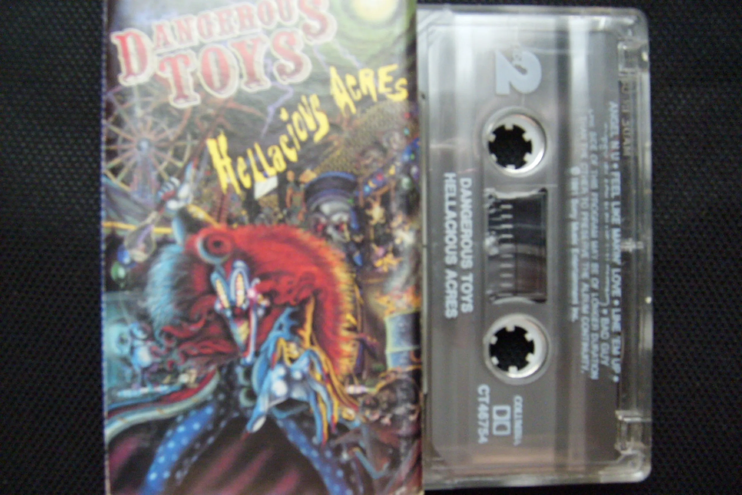 Official album cover art for the release Hellacious Acres by Dangerous Toys