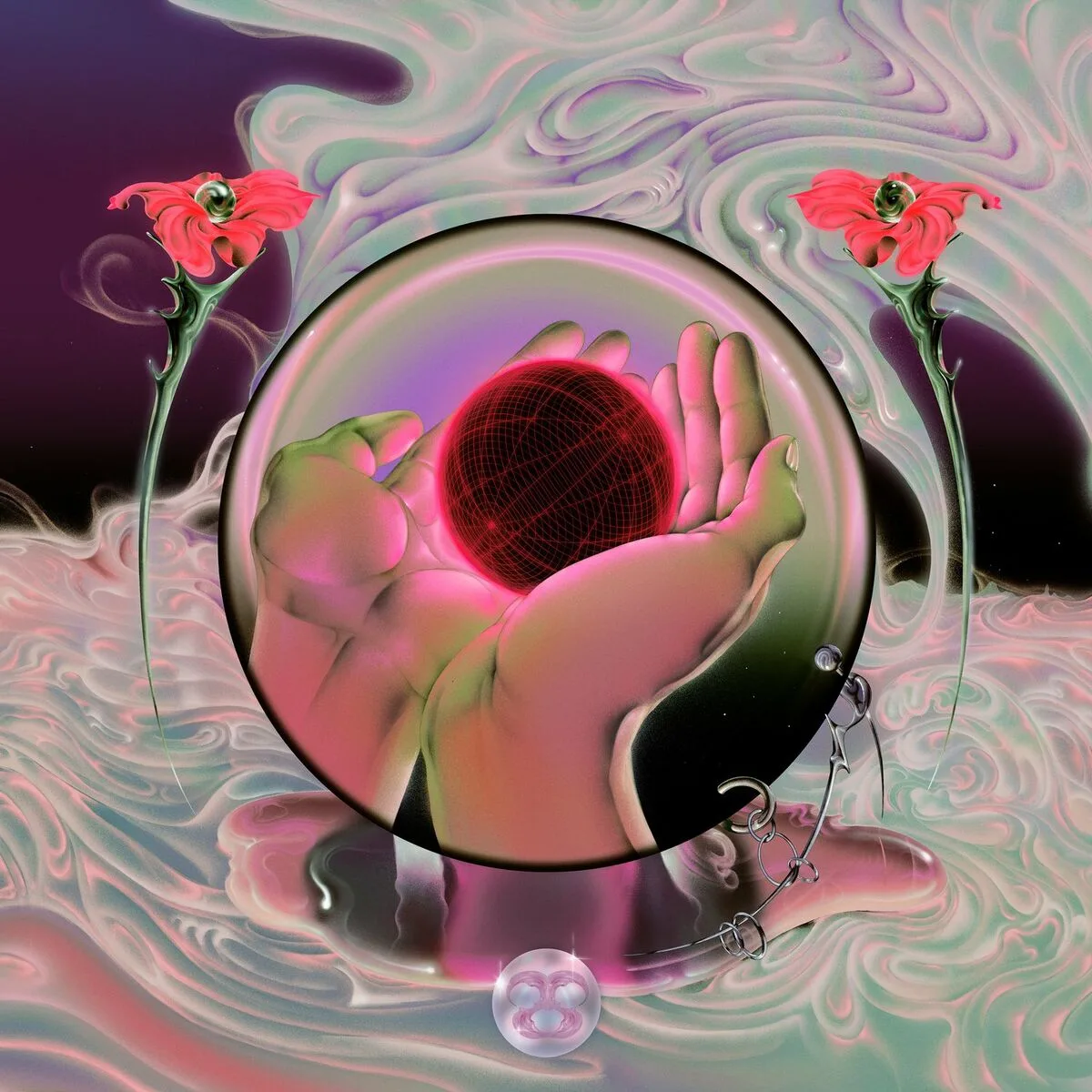 Official album cover art for the release Mercurial World by Magdalena Bay