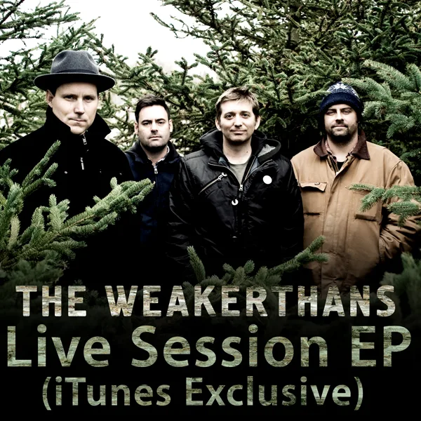 Official album cover art for the release Live Session EP by The Weakerthans