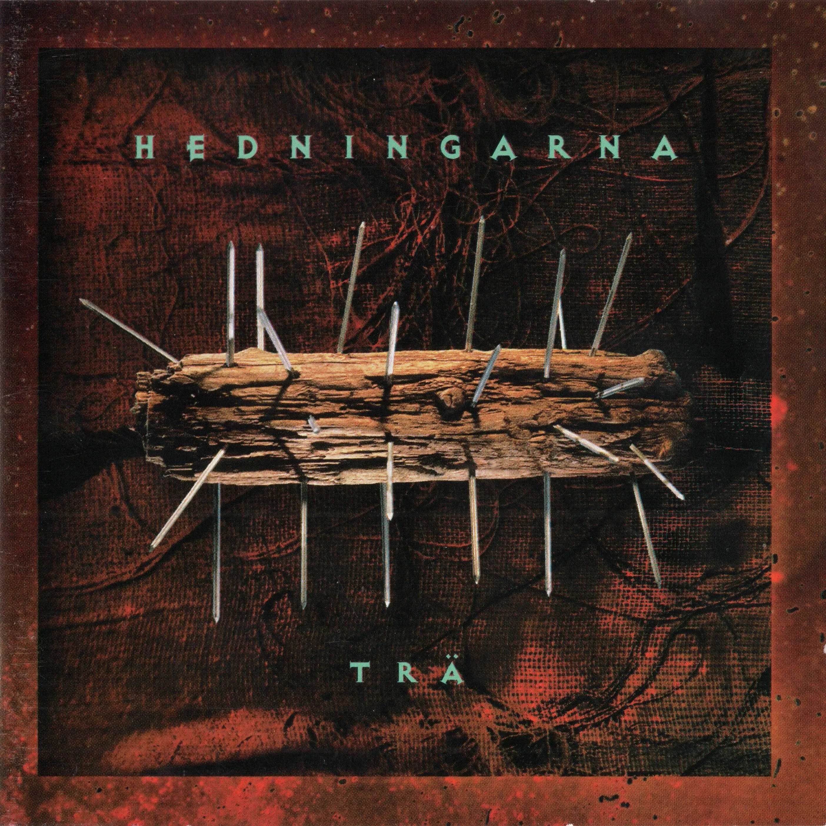 Official album cover art for the release Trä by Hedningarna