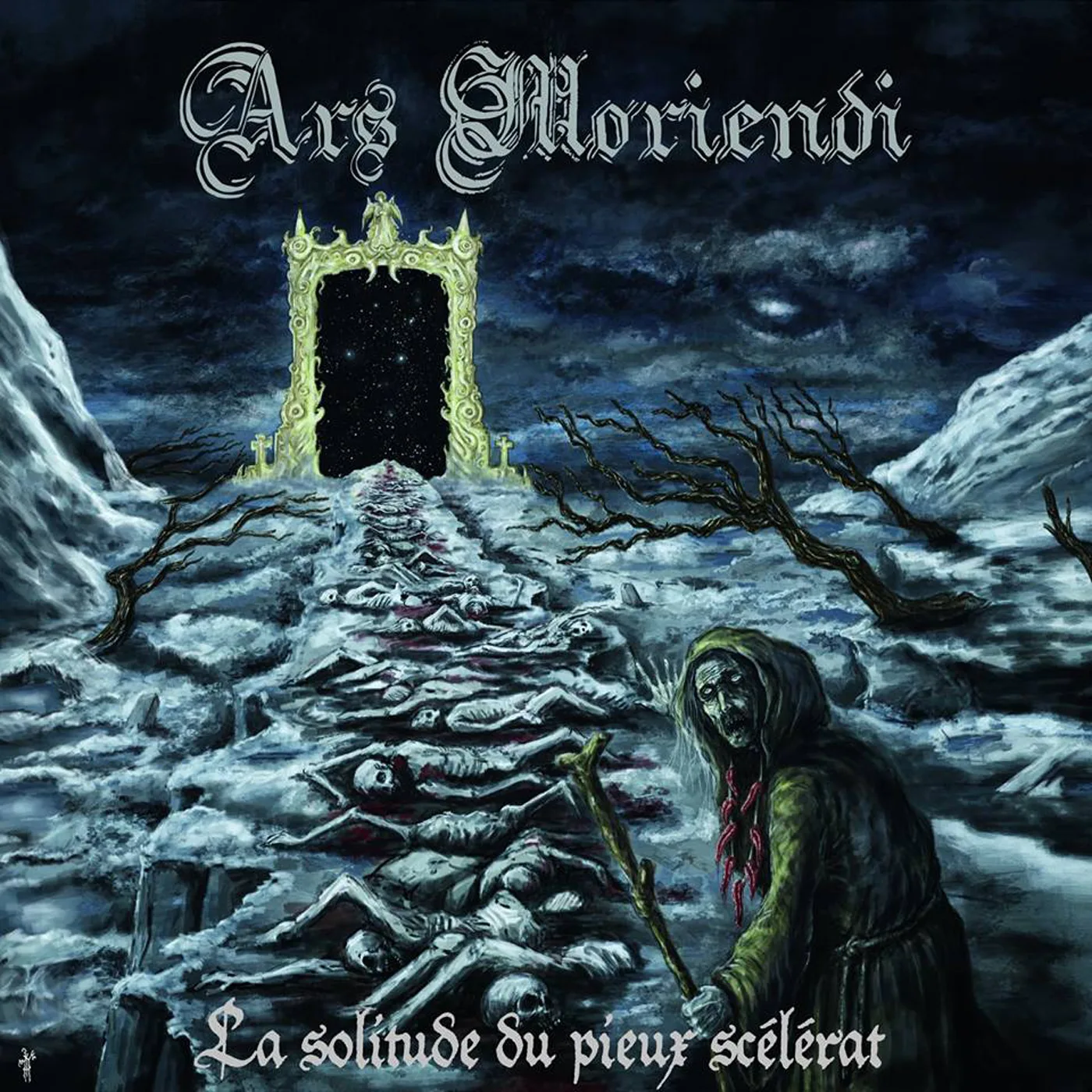 Official album cover art for the release La solitude du pieux scélérat by Ars Moriendi