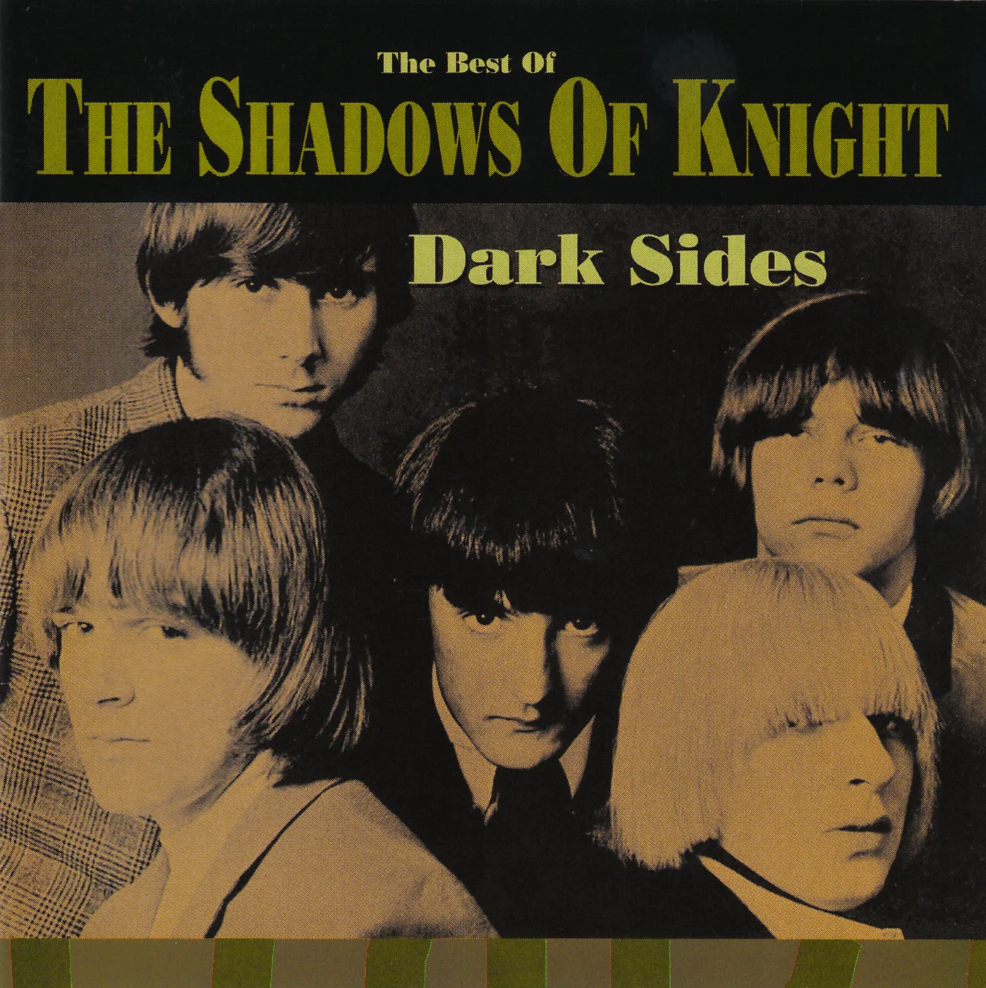 Official album cover art for the release Dark Sides: The Best of The Shadows of Knight by The Shadows of Knight