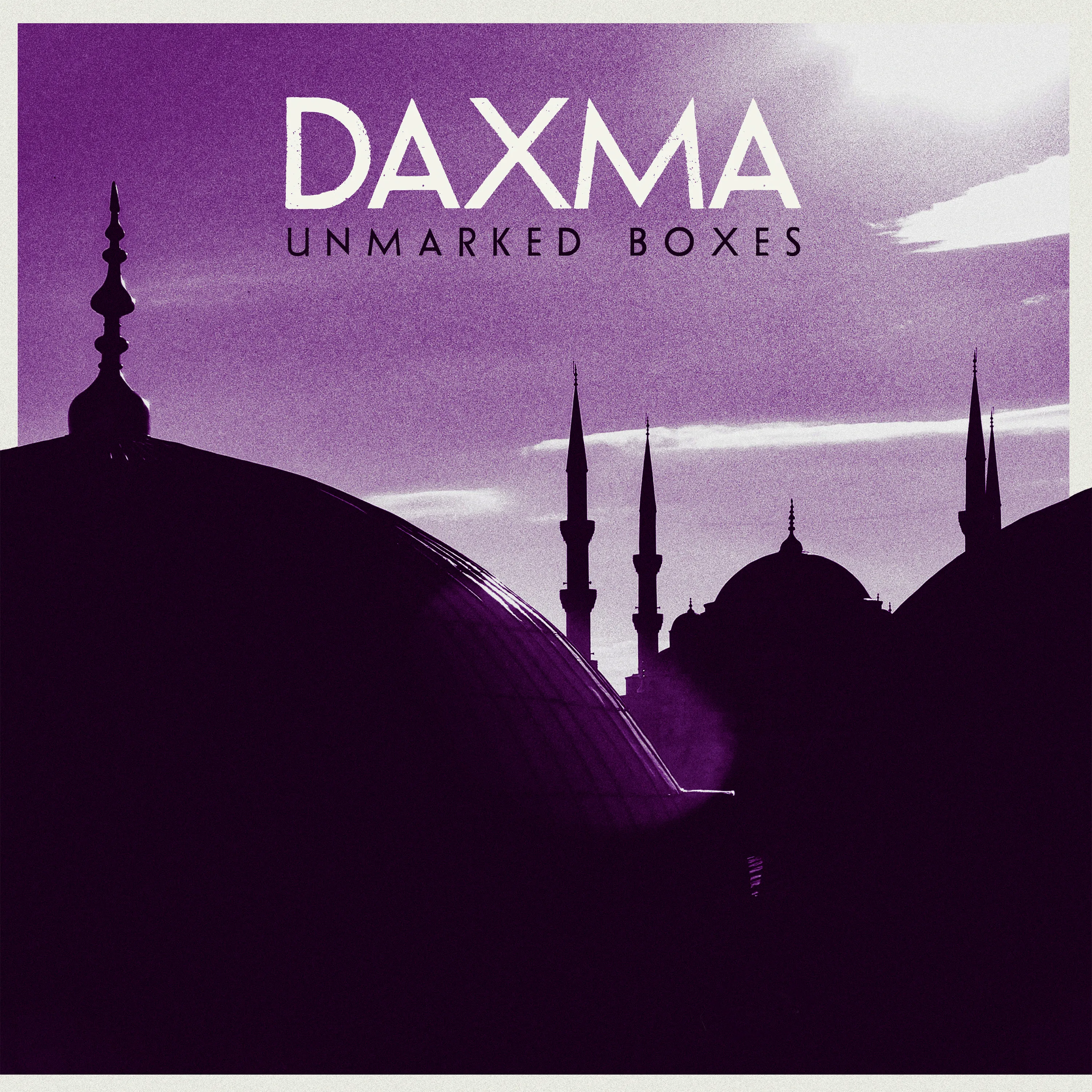 Official album cover art for the release Unmarked Boxes by Daxma