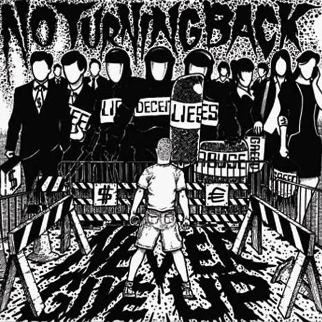 Official album cover art for the release Never Give Up by No Turning Back
