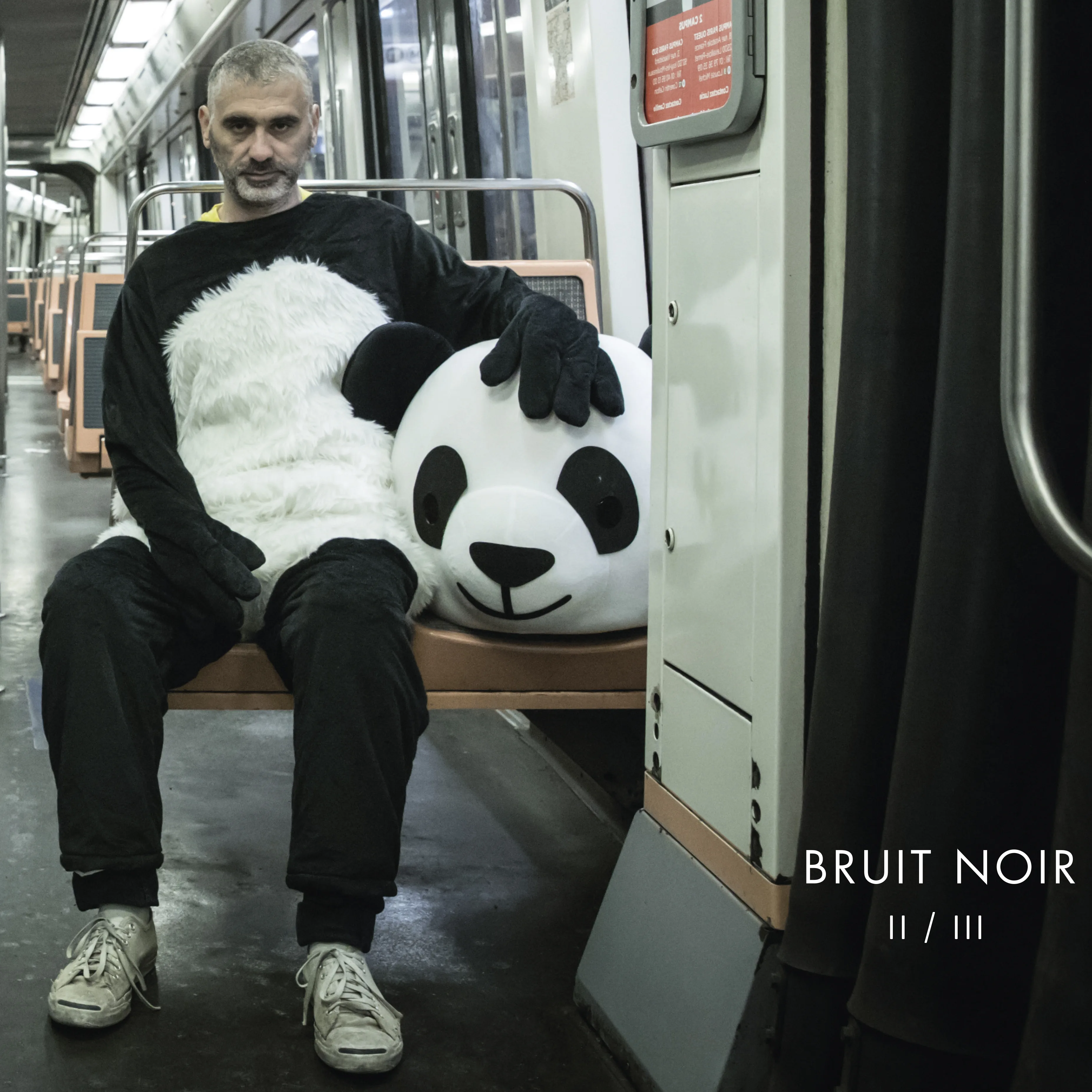 Official album cover art for the release II / III by Bruit Noir