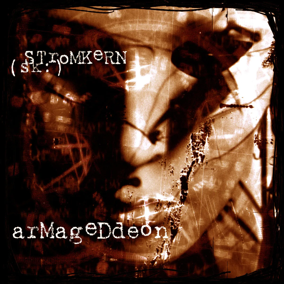 Official album cover art for the release Armageddon by Stromkern