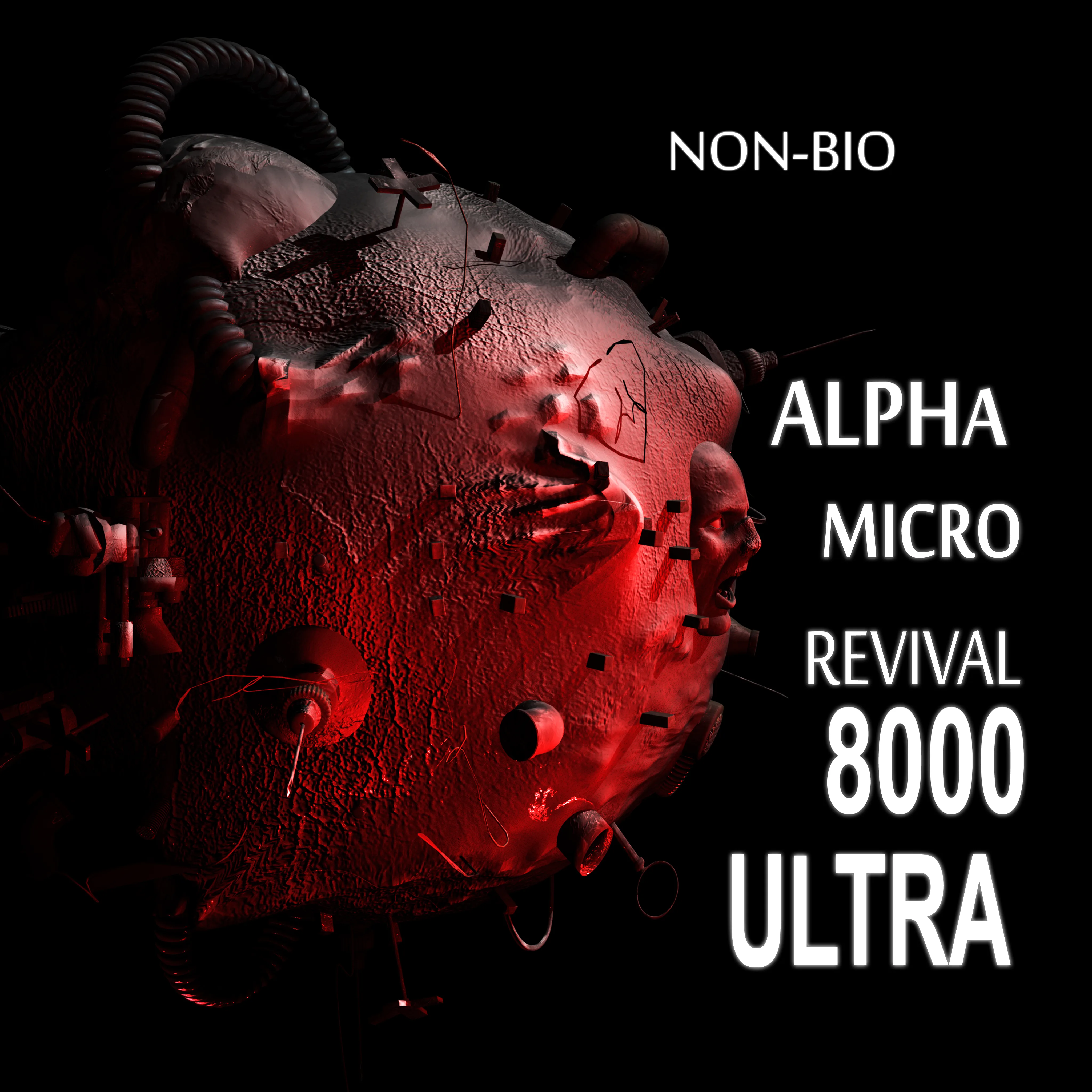 Official album cover art for the release Alpha Micro Revival 8000 Ultra by Non-Bio
