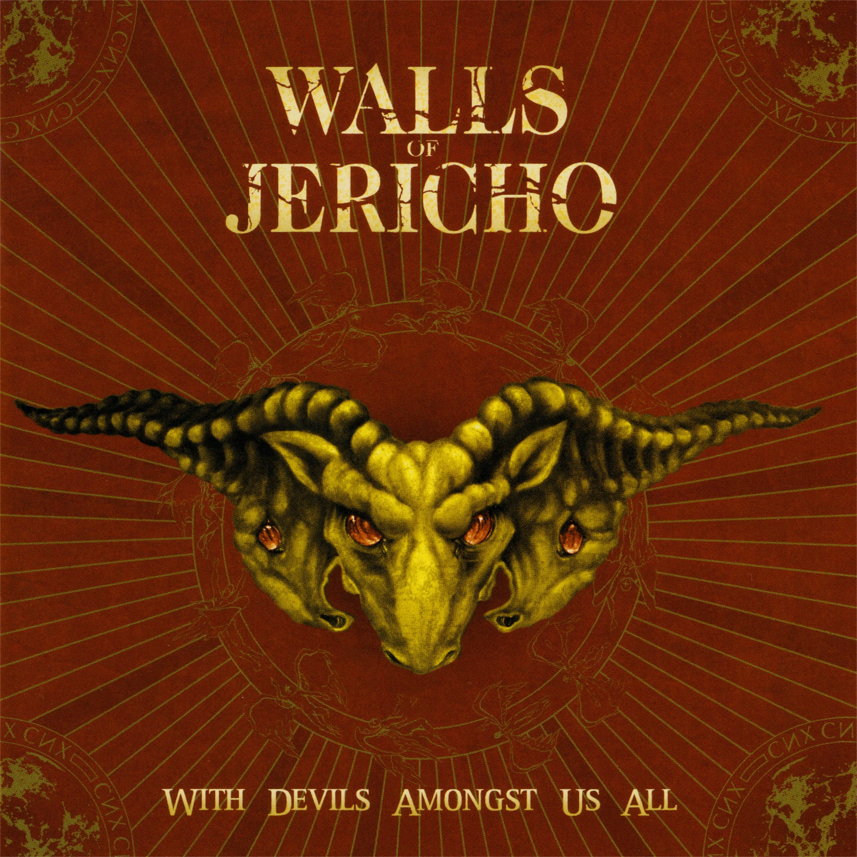 Official album cover art for the release With Devils Amongst Us All by Walls of Jericho