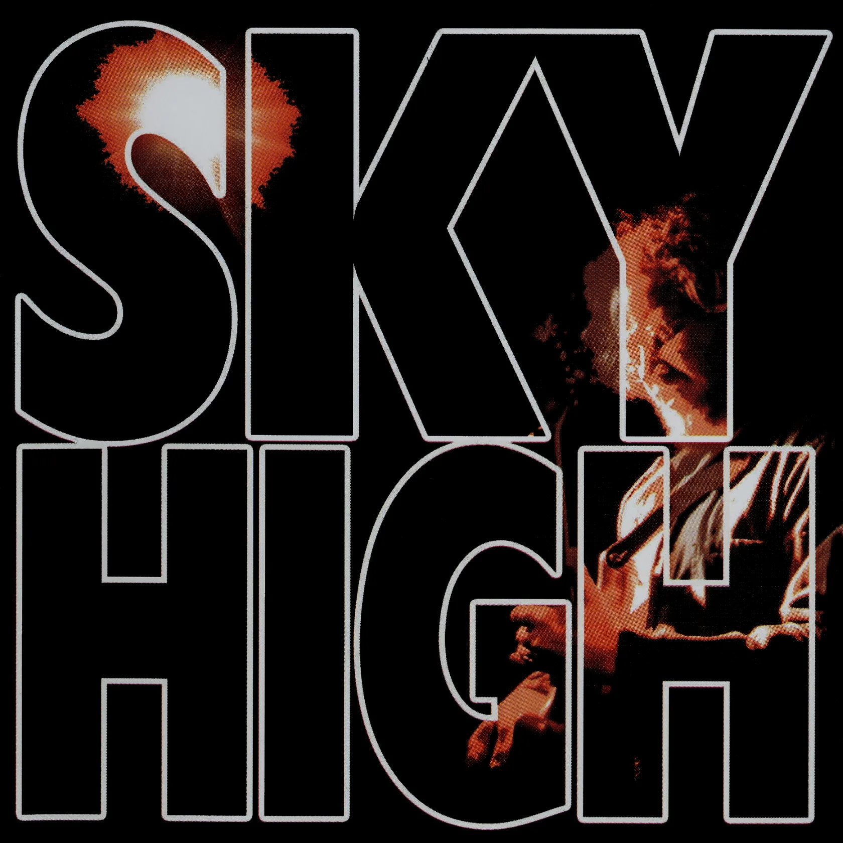 Official album cover art for the release Sky High by Sky High