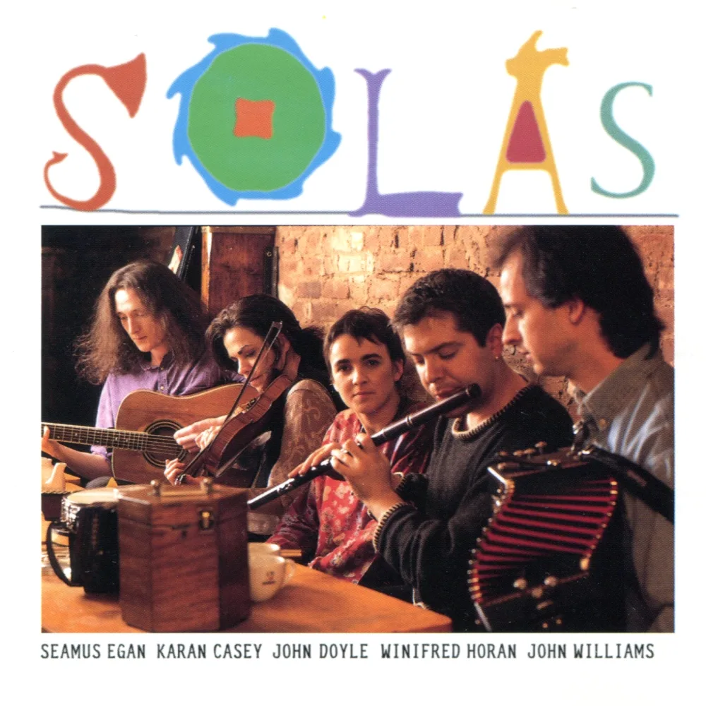 Official album cover art for the release Solas by Solas