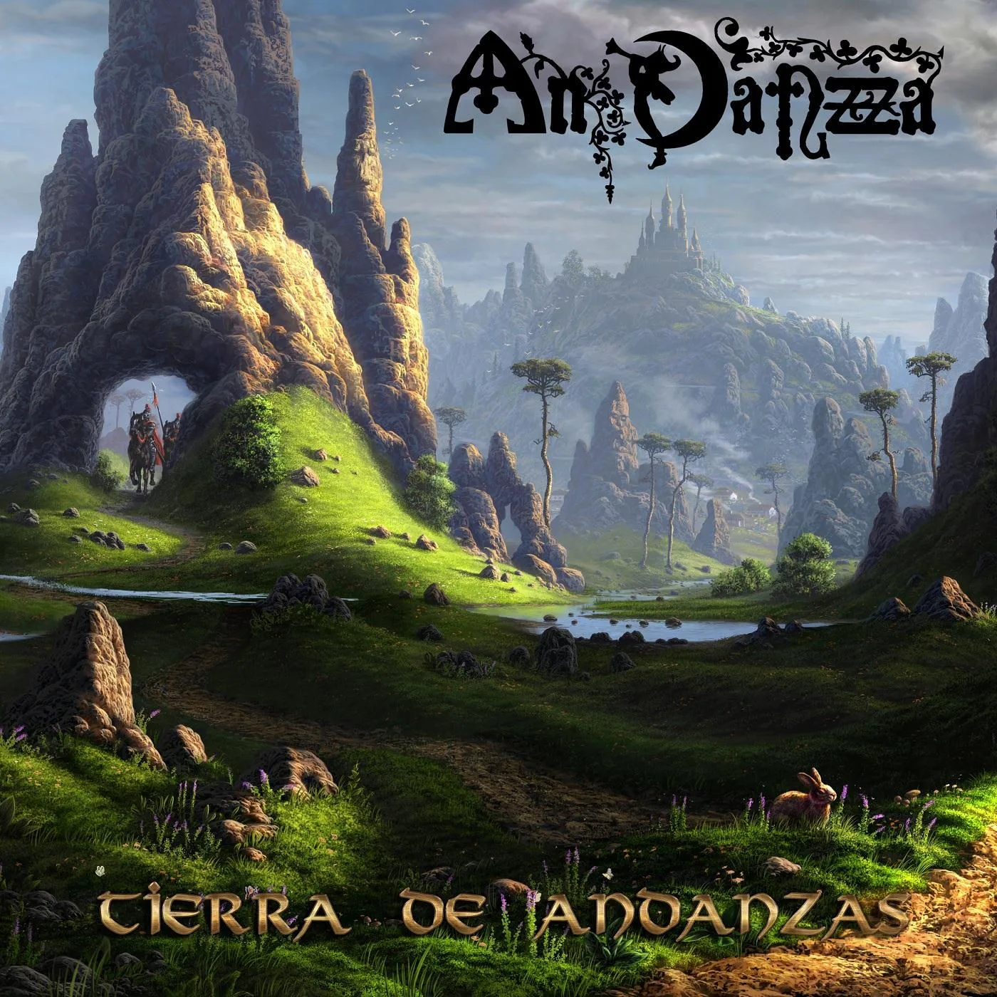 Official album cover art for the release Tierra de Andanzas by An Danzza