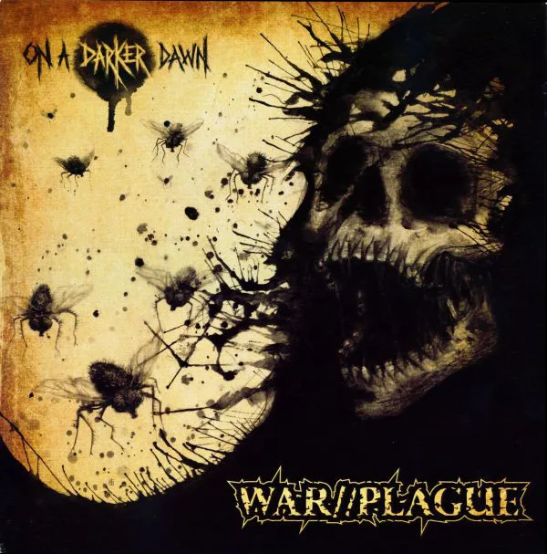 Official album cover art for the release On a Darker Dawn by War//Plague