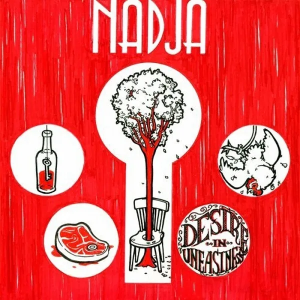 Official album cover art for the release Desire in Uneasiness by Nadja