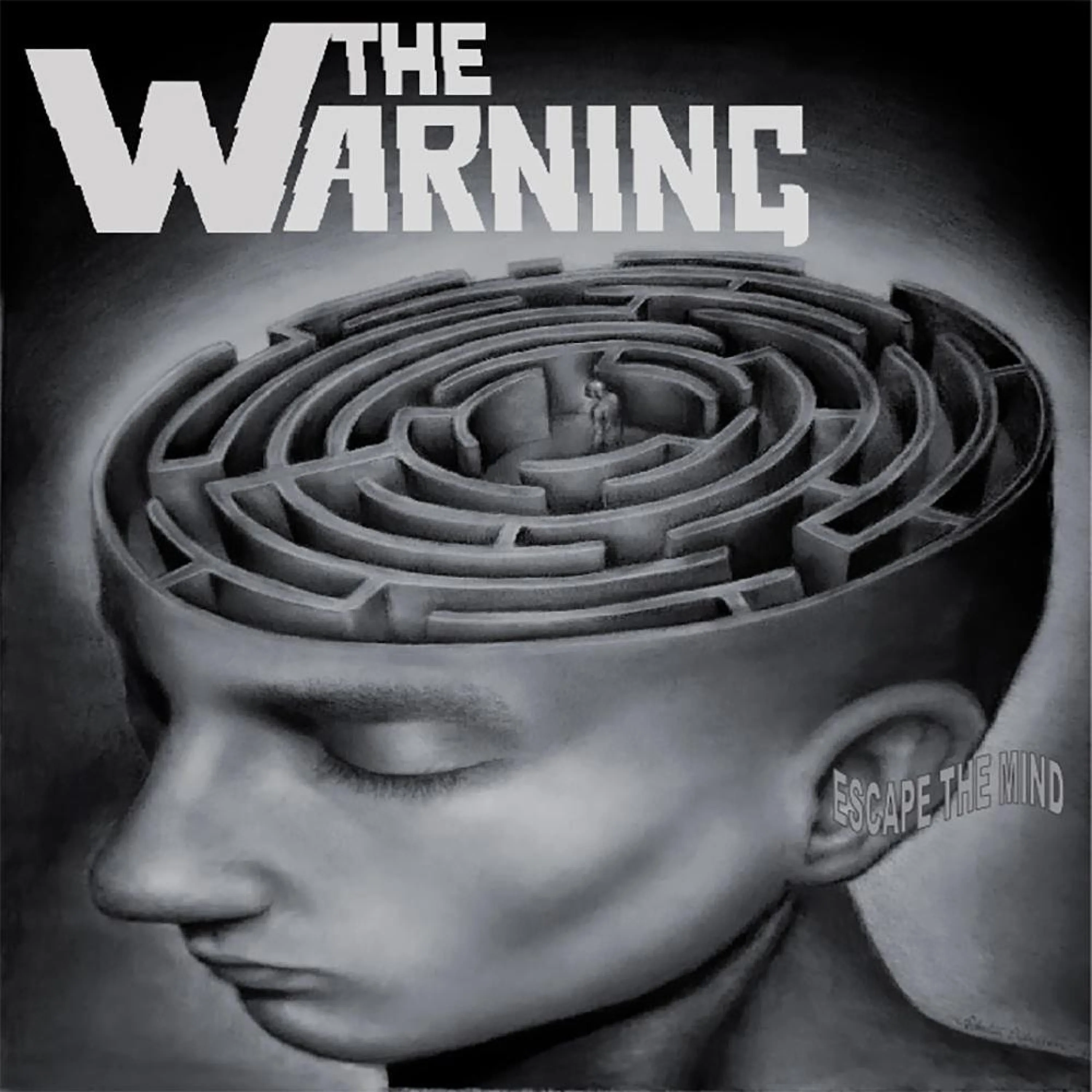 Official album cover art for the release Escape the Mind by The Warning