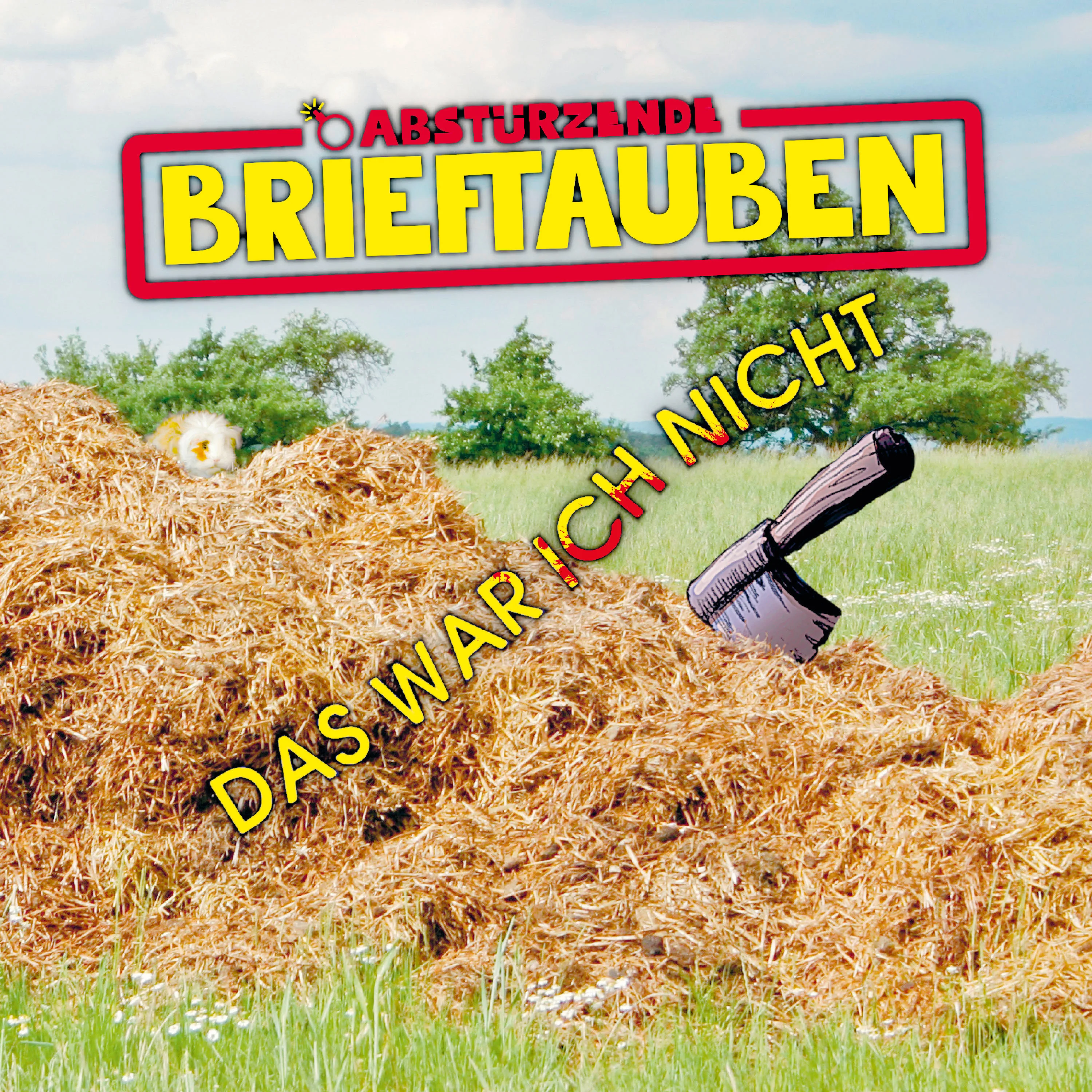 Official album cover art for the release Das war ich nicht by Abstürzende Brieftauben