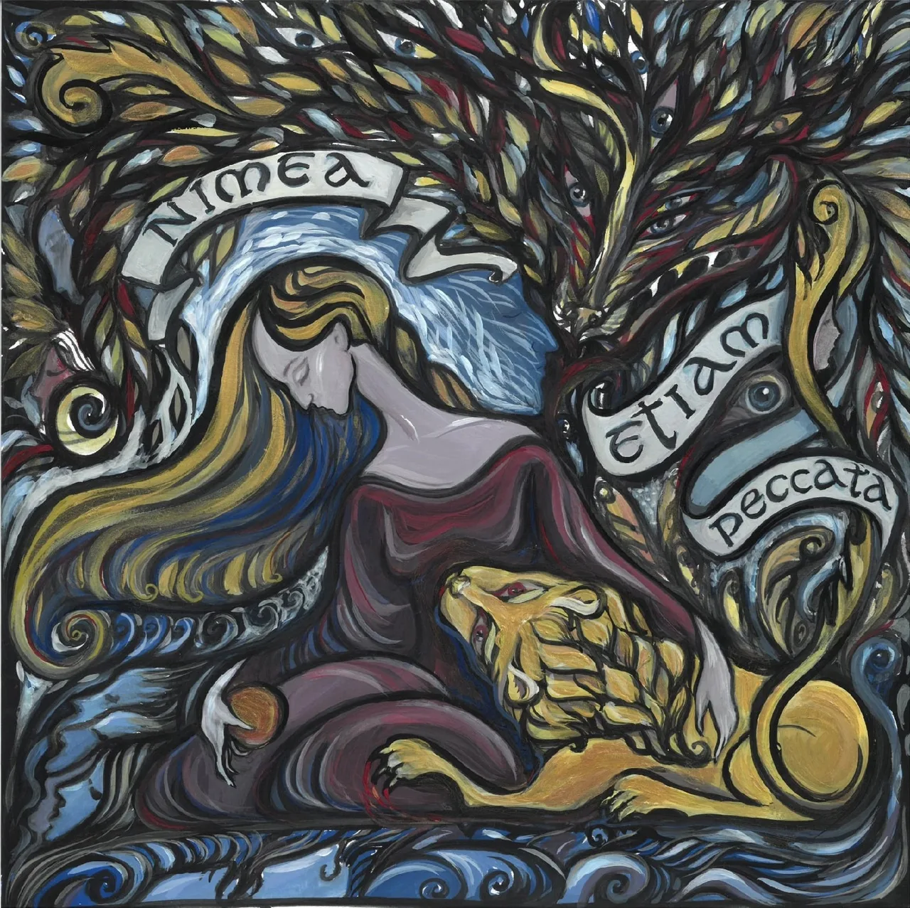 Official album cover art for the release Etiam Peccata by NIMEA