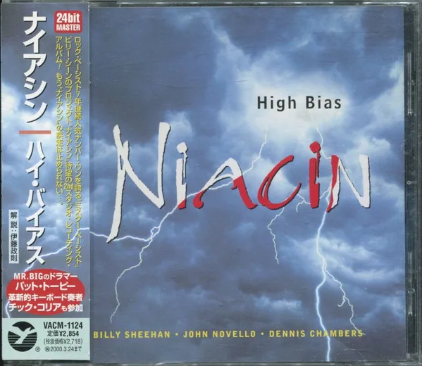 Official album cover art for the release High Bias by Niacin