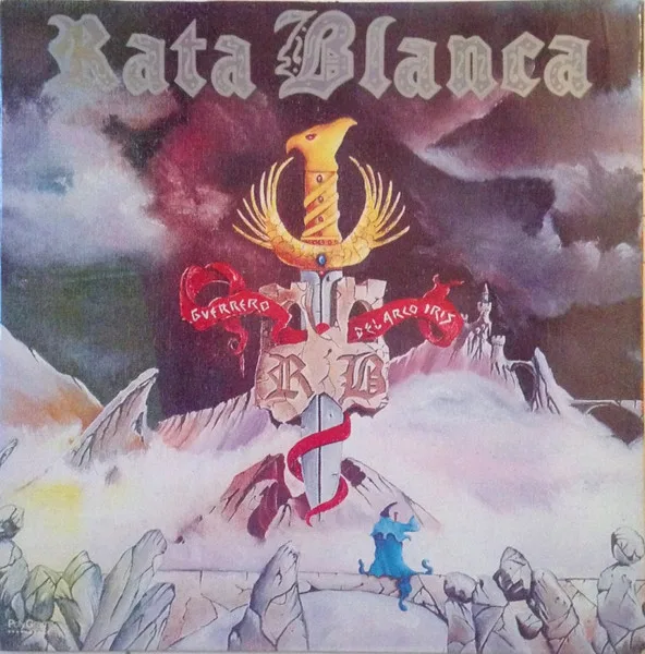 Official album cover art for the release Guerrero del arco iris by Rata Blanca
