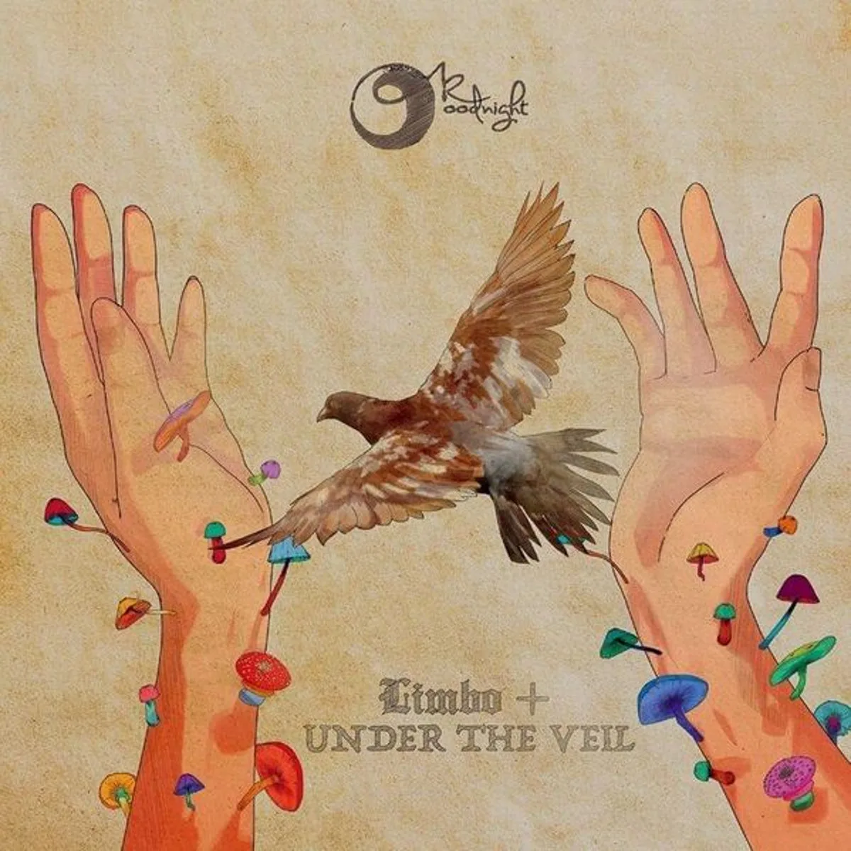 Official album cover art for the release Limbo + Under the Veil by Ok Goodnight