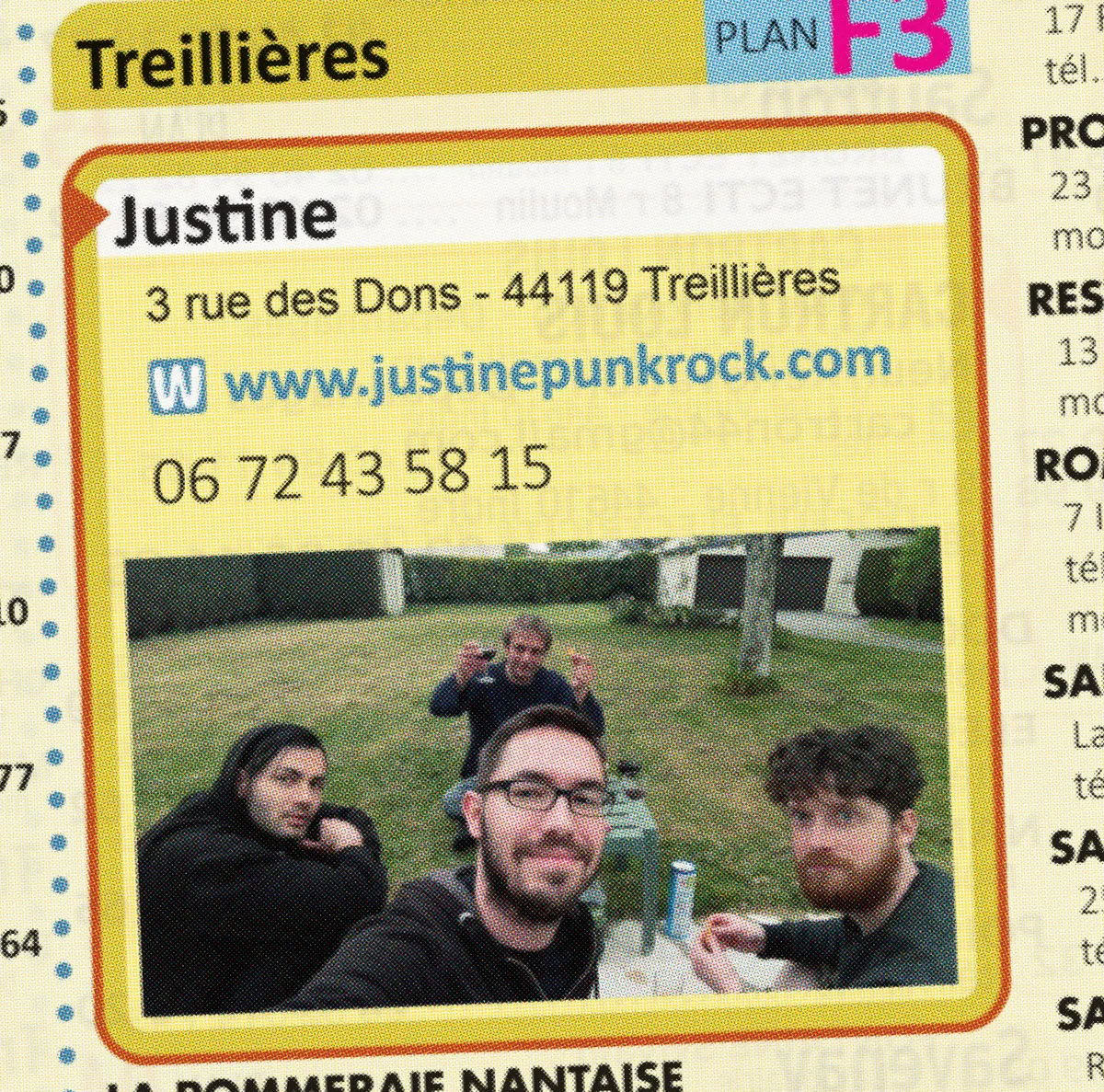 Official album cover artwork for 06 72 43 58 15 by Justin(e)
