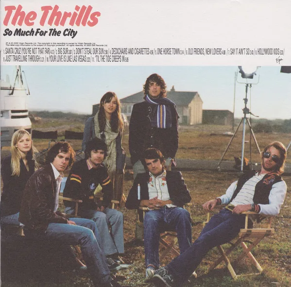 Official album cover art for the release So Much for the City by The Thrills