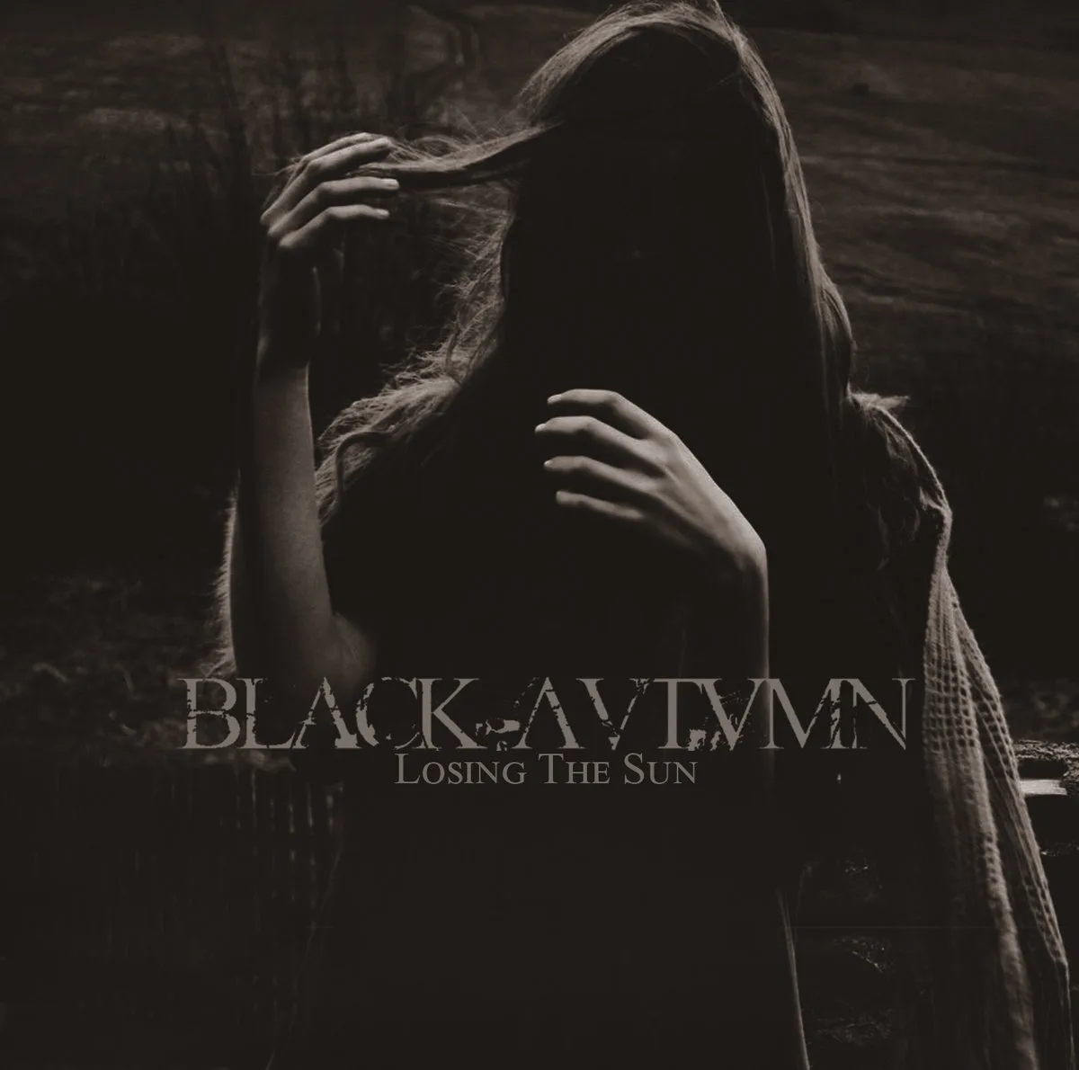 Official album cover art for the release Losing the Sun by Black Autumn