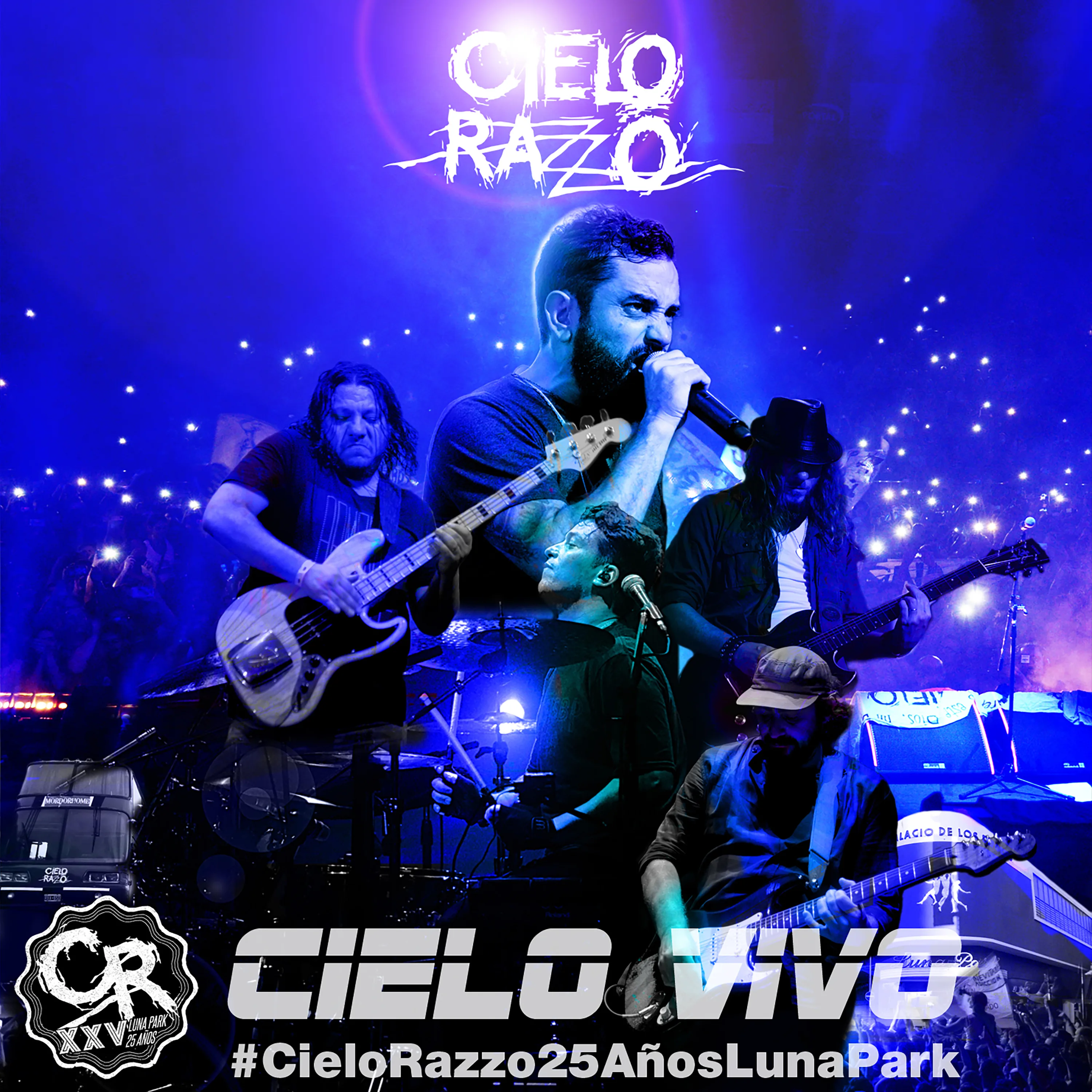 Official album cover art for the release Cielo vivo by Cielo Razzo