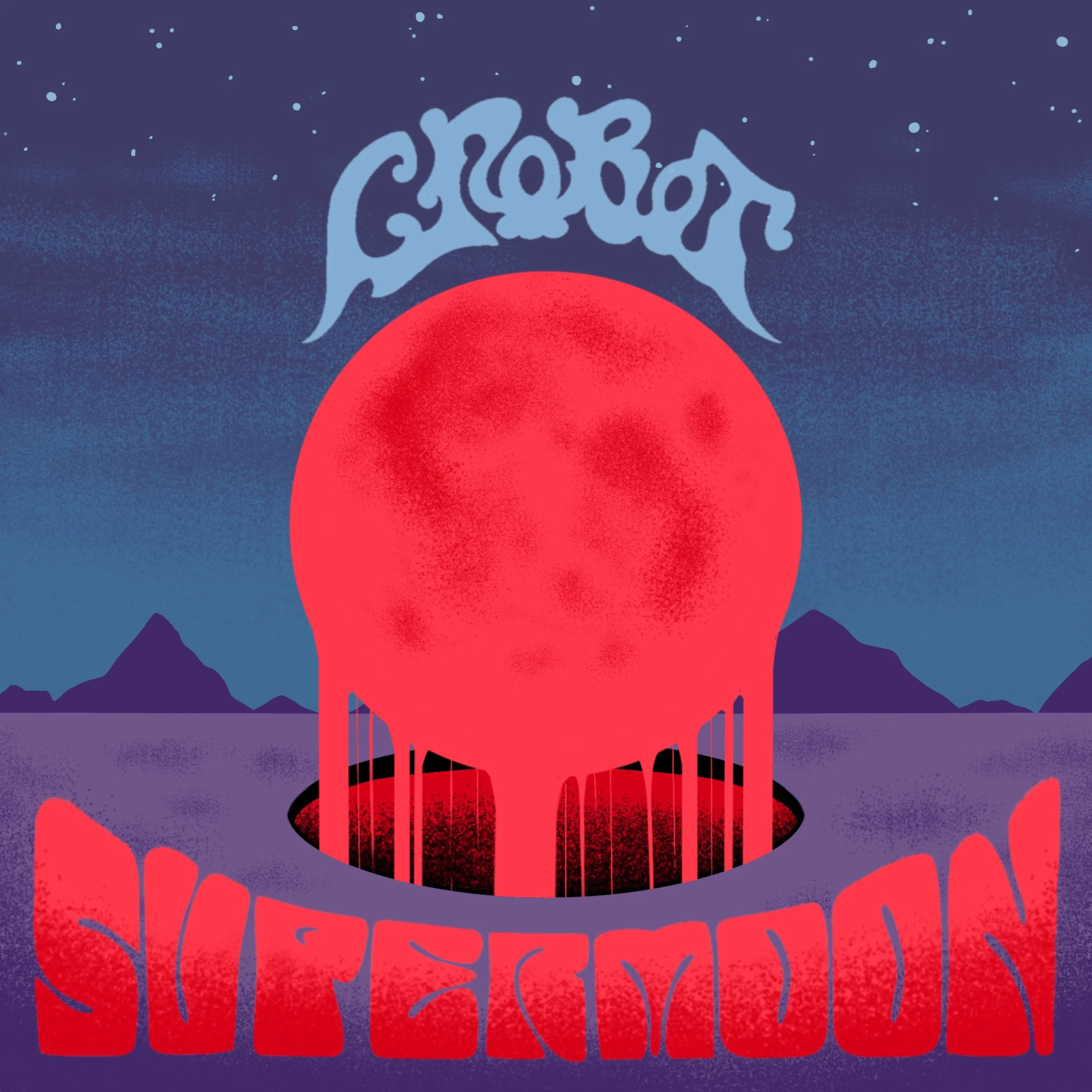 Official album cover artwork for Supermoon by Crobot