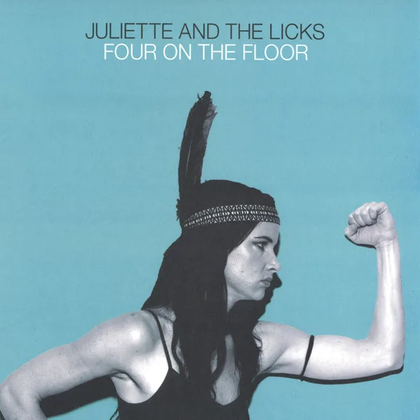 Official album cover art for the release Four on the Floor by Juliette and the Licks