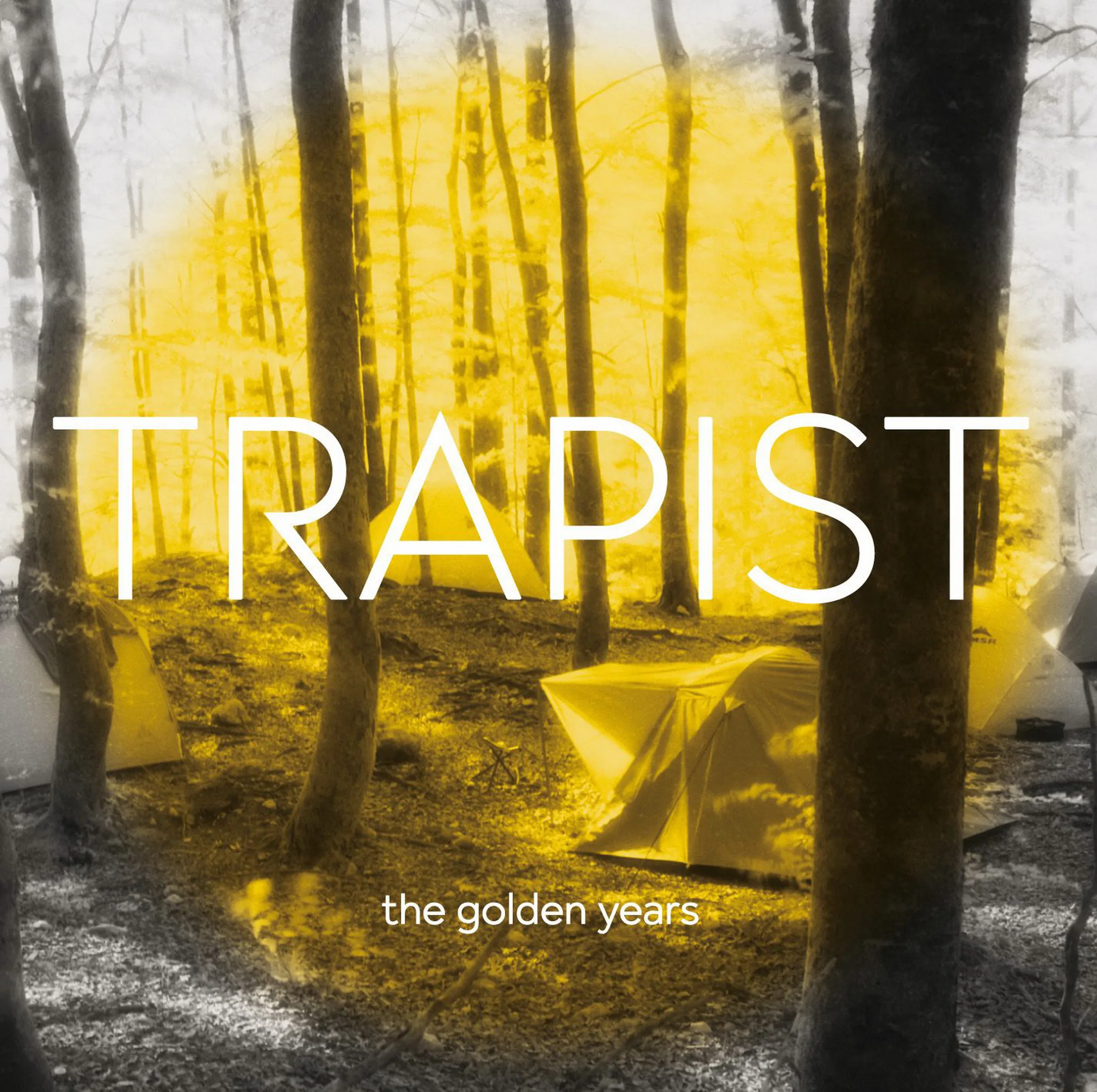Official album cover art for the release The Golden Years by Trapist