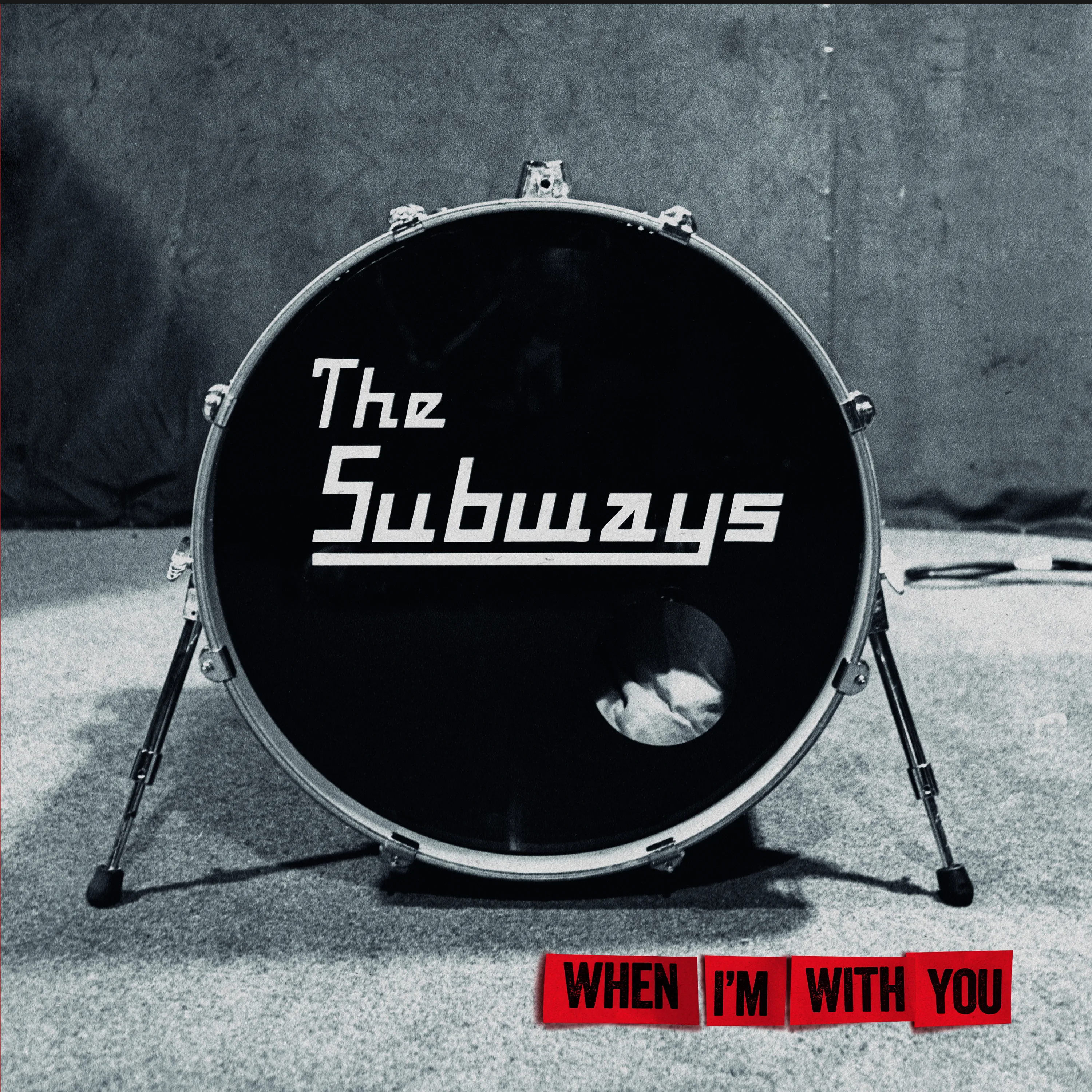 Official album cover art for the release When I'm With You by The Subways