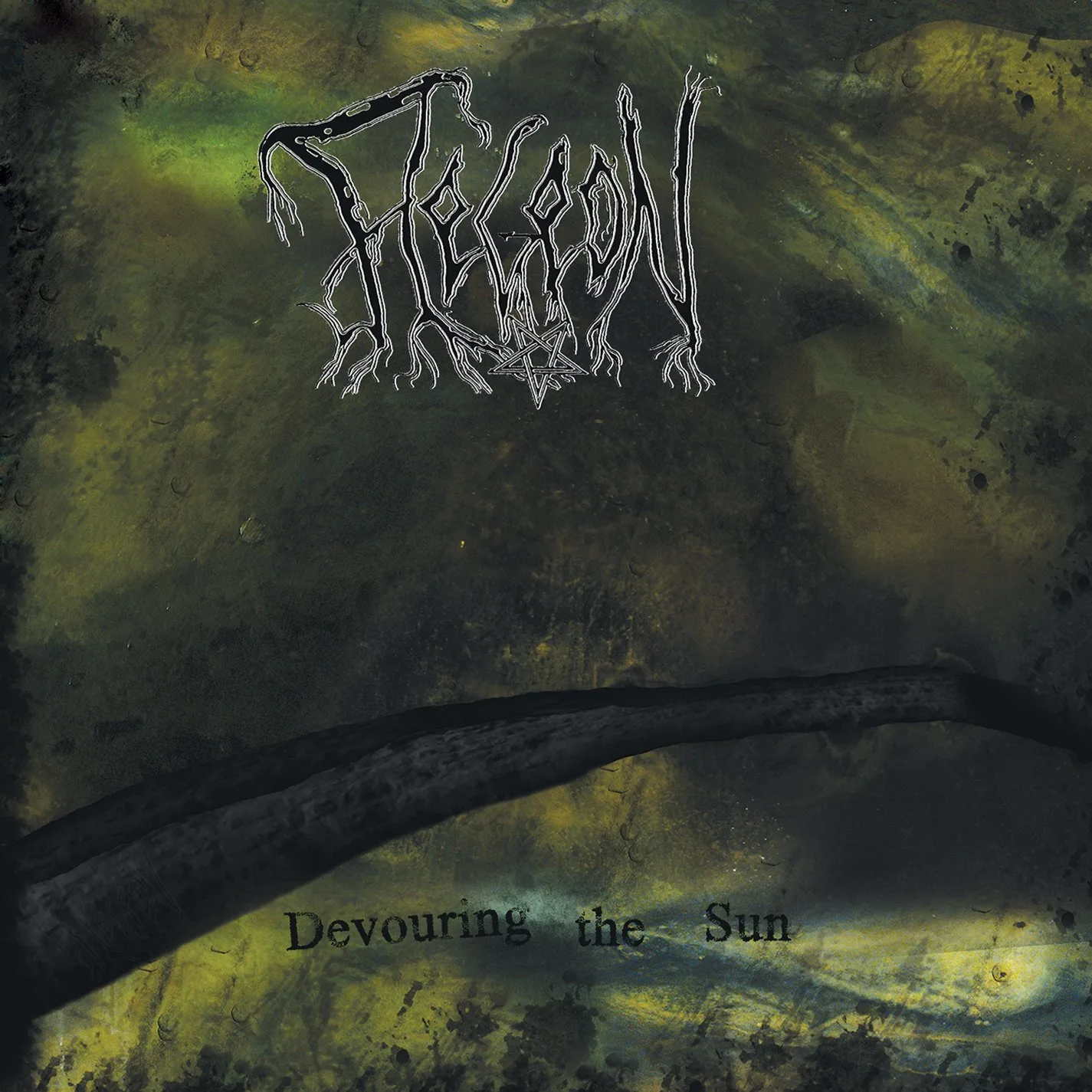 Official album cover art for the release Devouring the Sun by Aegeon