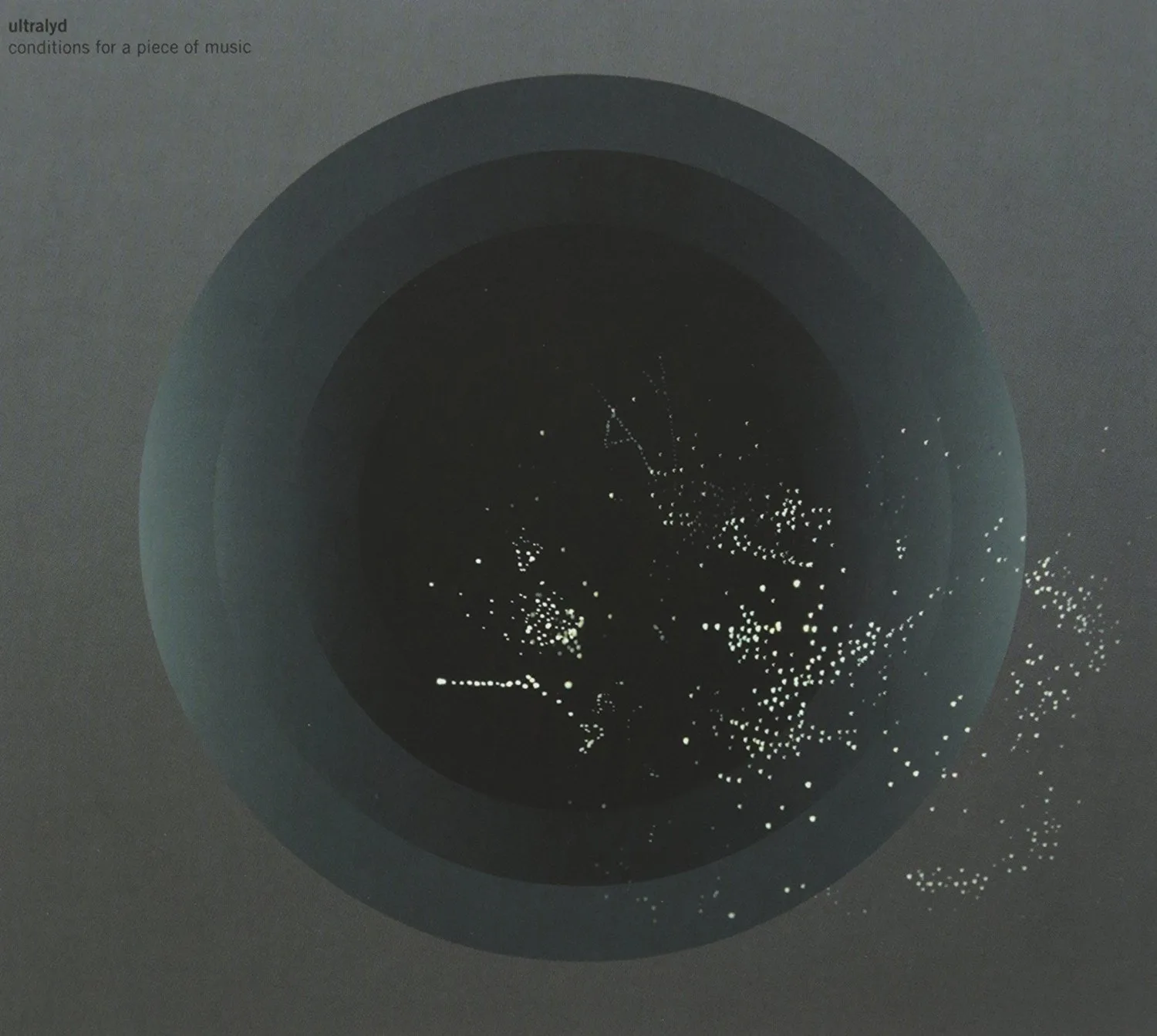 Official album cover art for the release Conditions for a Piece of Music by Ultralyd