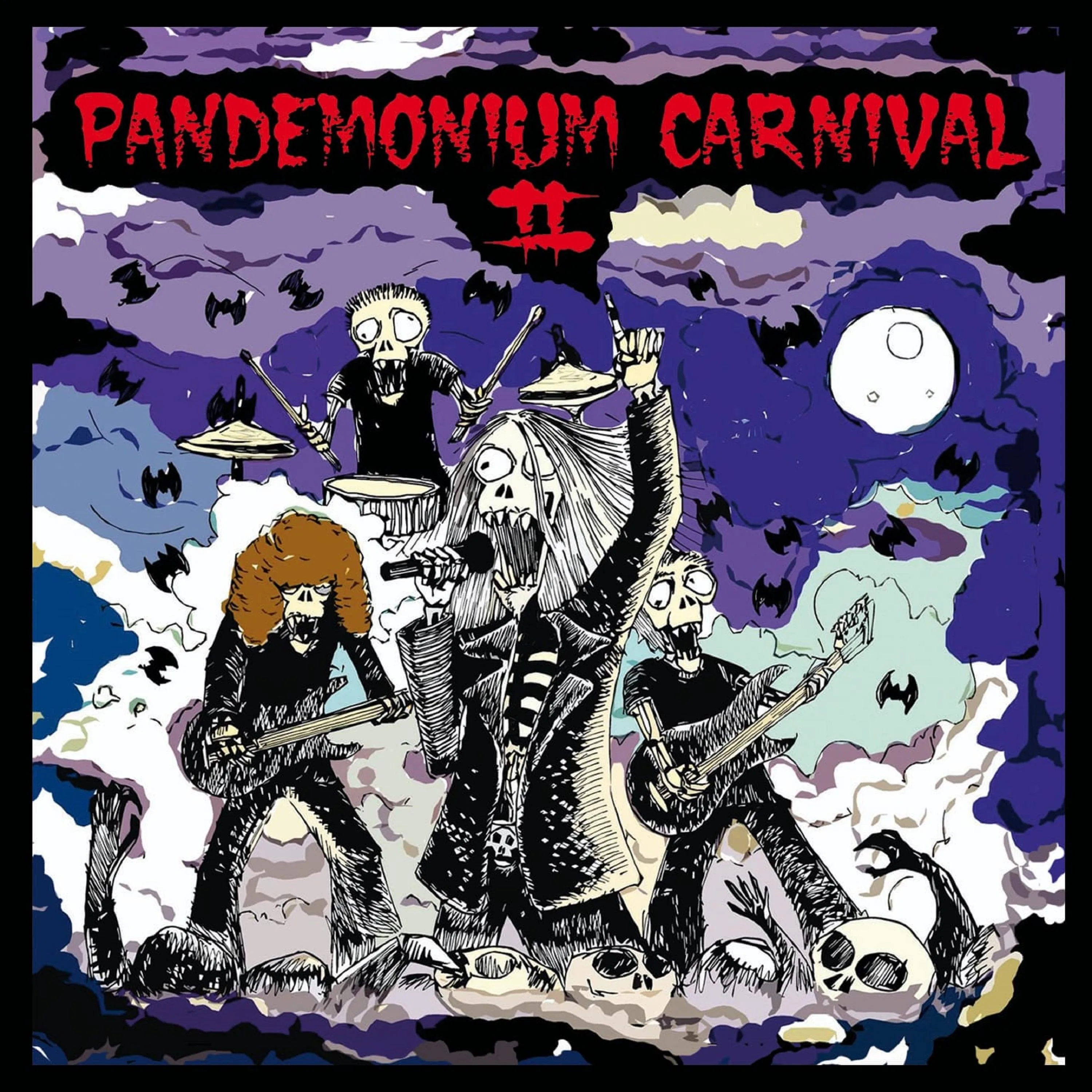 Official album cover art for the release Pandemonium Carnival II by Pandemonium Carnival