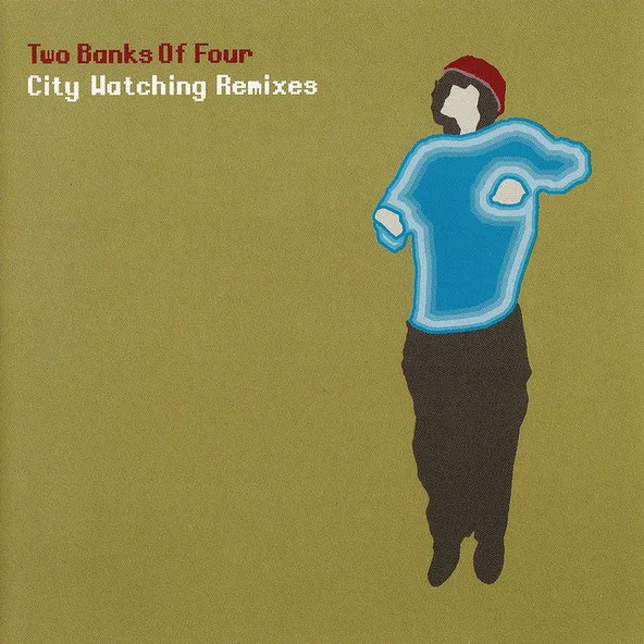 Official album cover art for the release City Watching Remixes by Two Banks of Four