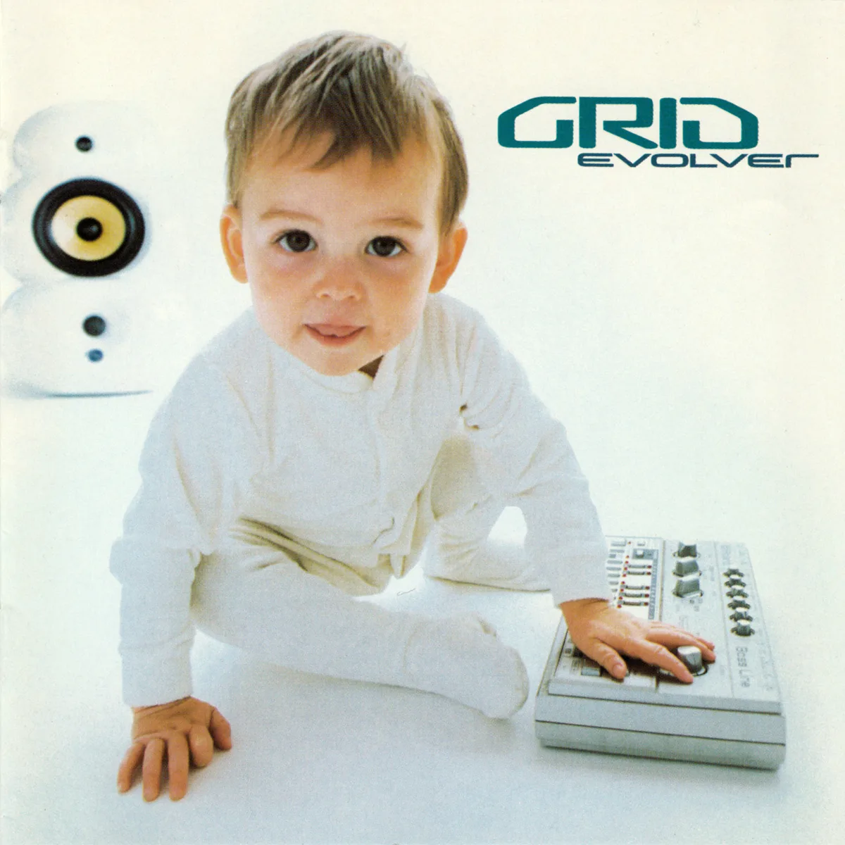 Official album cover art for the release Evolver by The Grid