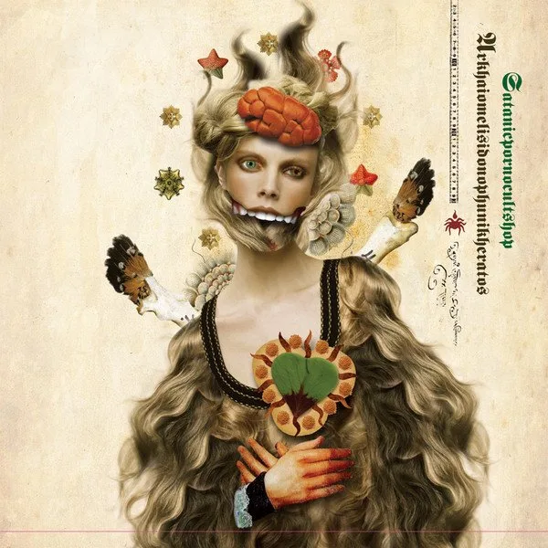 Official album cover art for the release Arkhaiomelisidonophunikheratos by Satanicpornocultshop