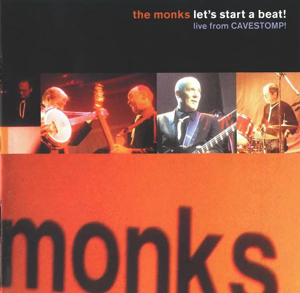 Official album cover art for the release ...Let's Start a Beat! by The Monks