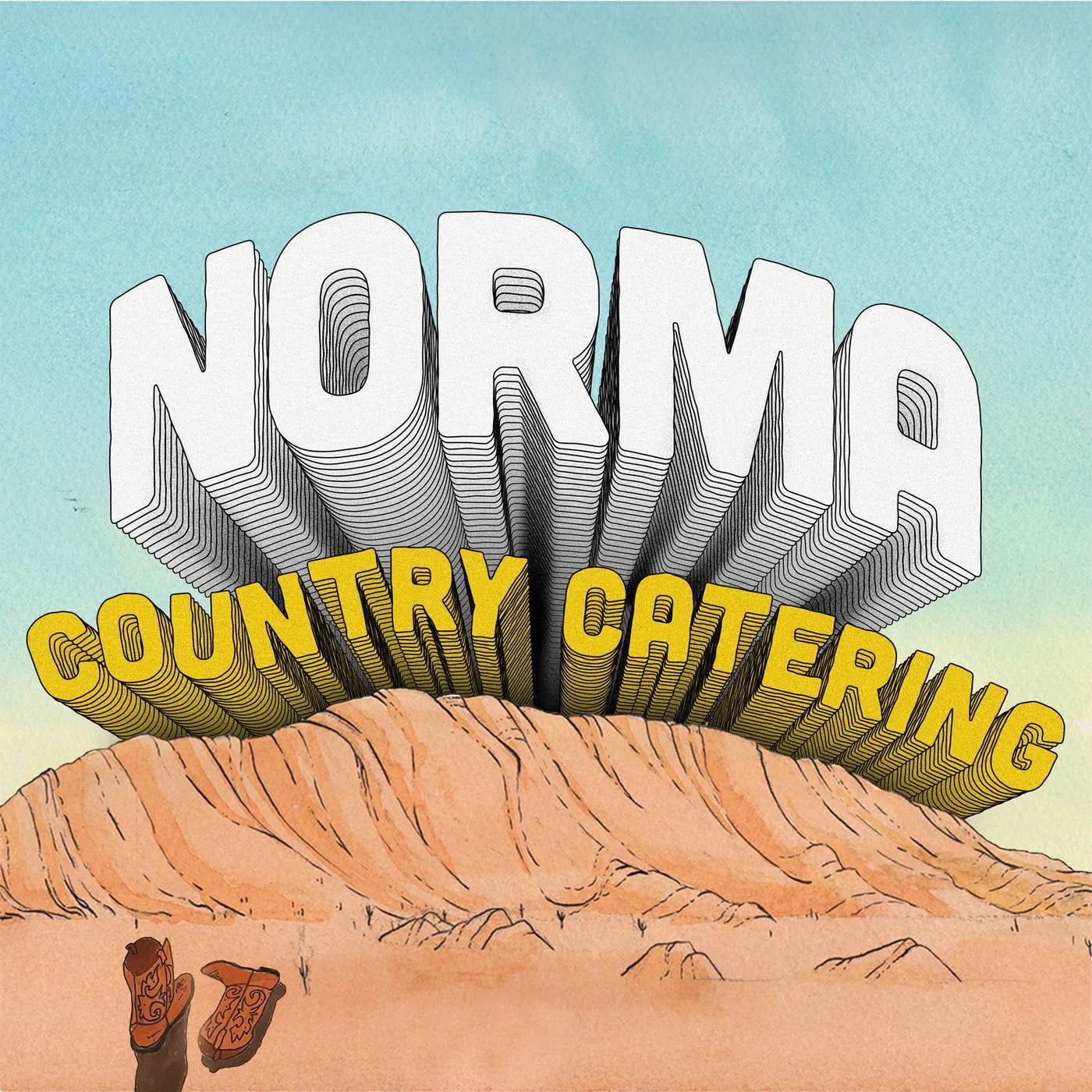 Official album cover art for the release Country Catering by Norma