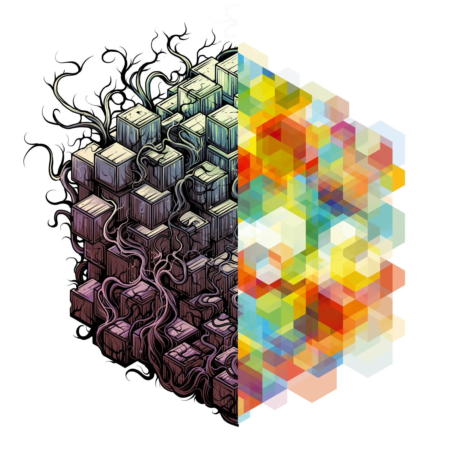 Official album cover artwork for Polaris / Errai by TesseracT